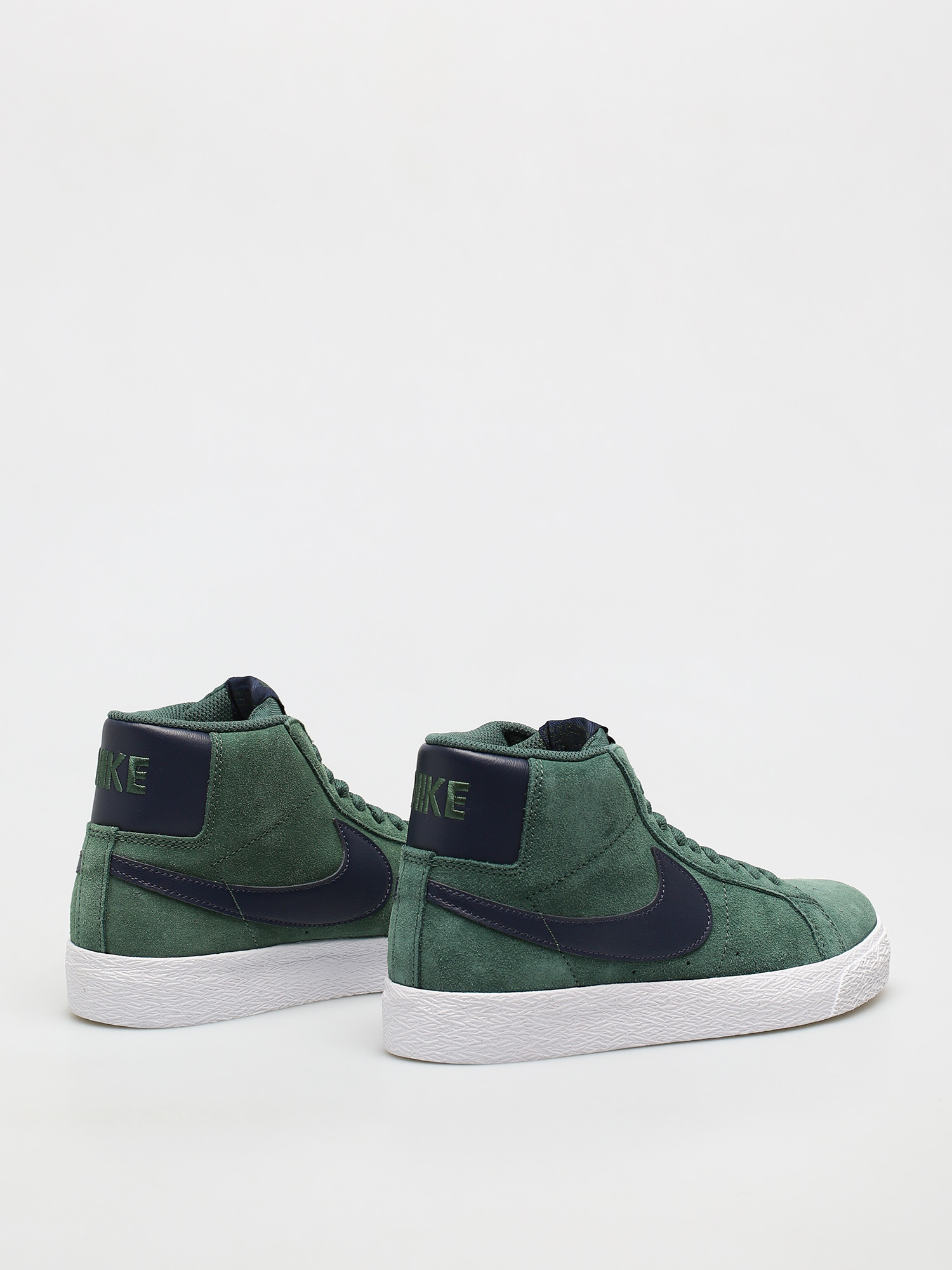 Pantofi Nike SB Zoom Blazer Mid (noble green/midnight navy noble green)