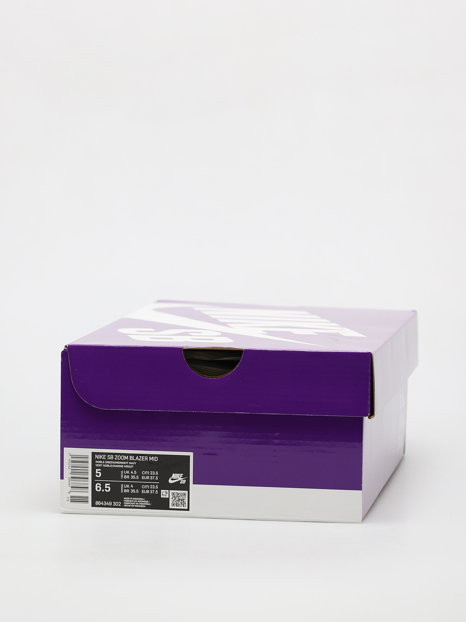 Pantofi Nike SB Zoom Blazer Mid (noble green/midnight navy noble green)