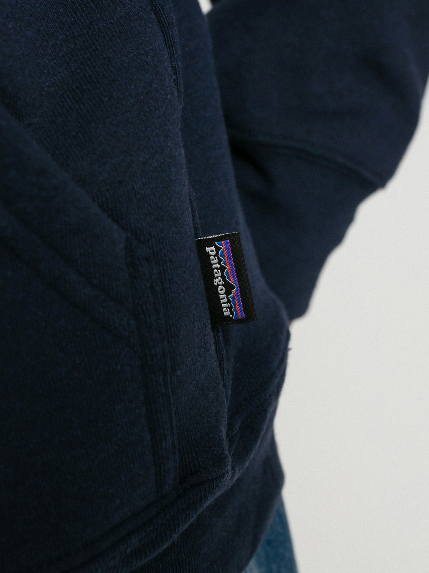 Hanorac cu glugă Patagonia Logo Uprisal HD (new navy)