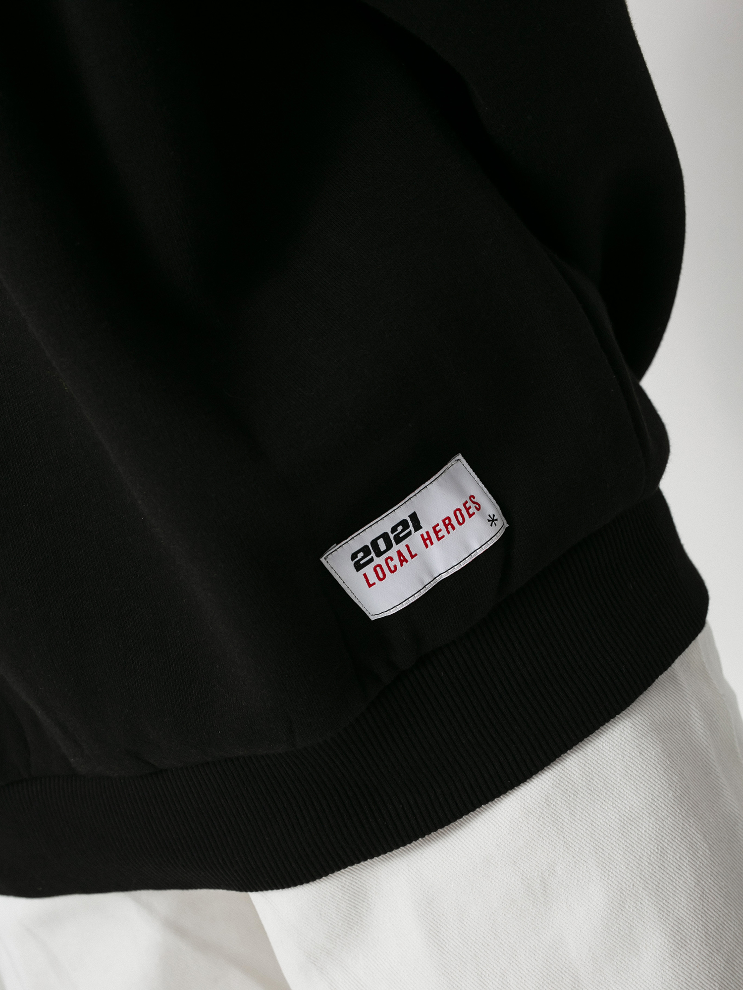 Hanorac cu glugă Local Heroes Coca Cola Rhinestones HD Wmn (black)