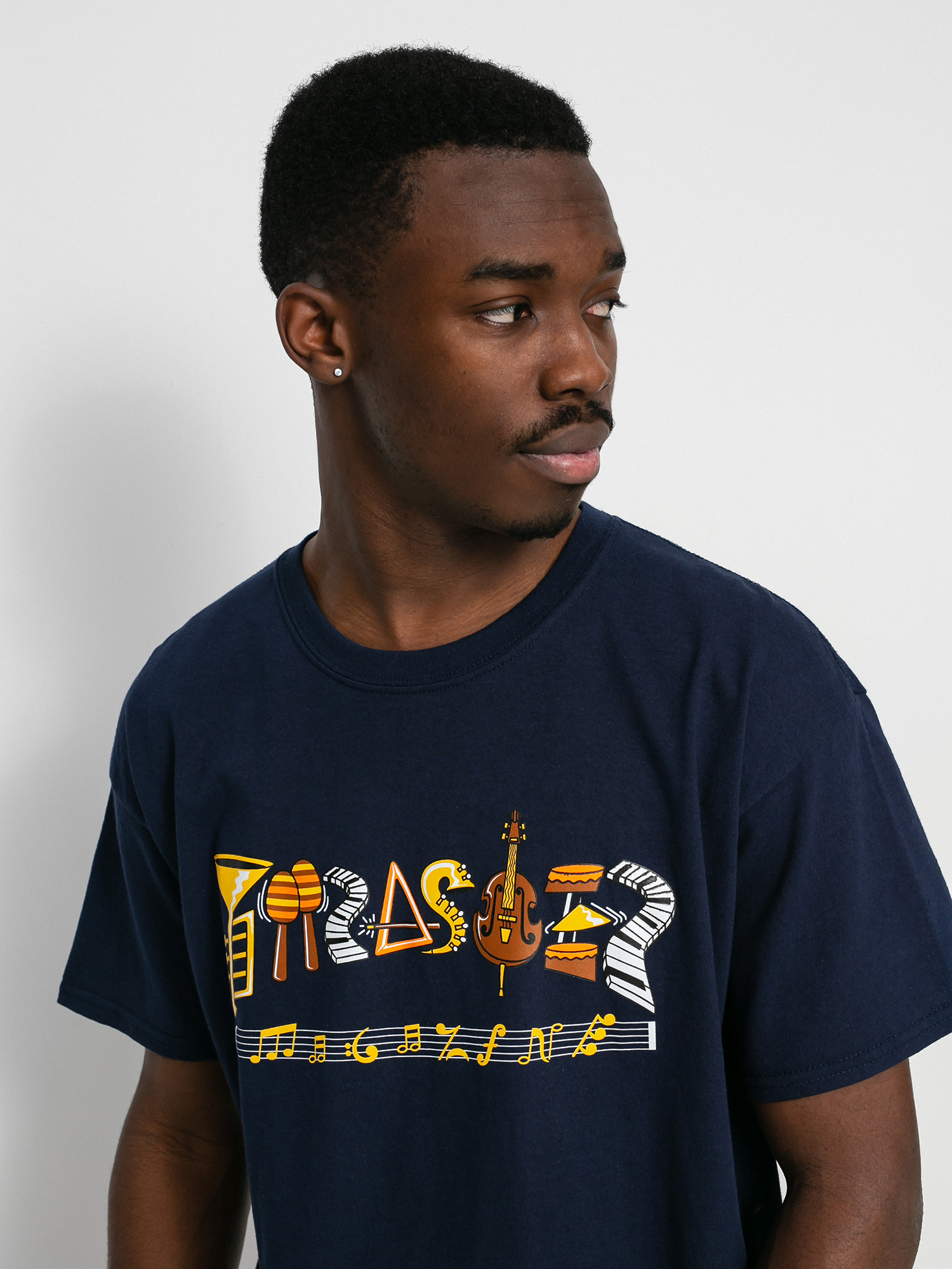 Tricou Thrasher Fillmore Logo (navy)