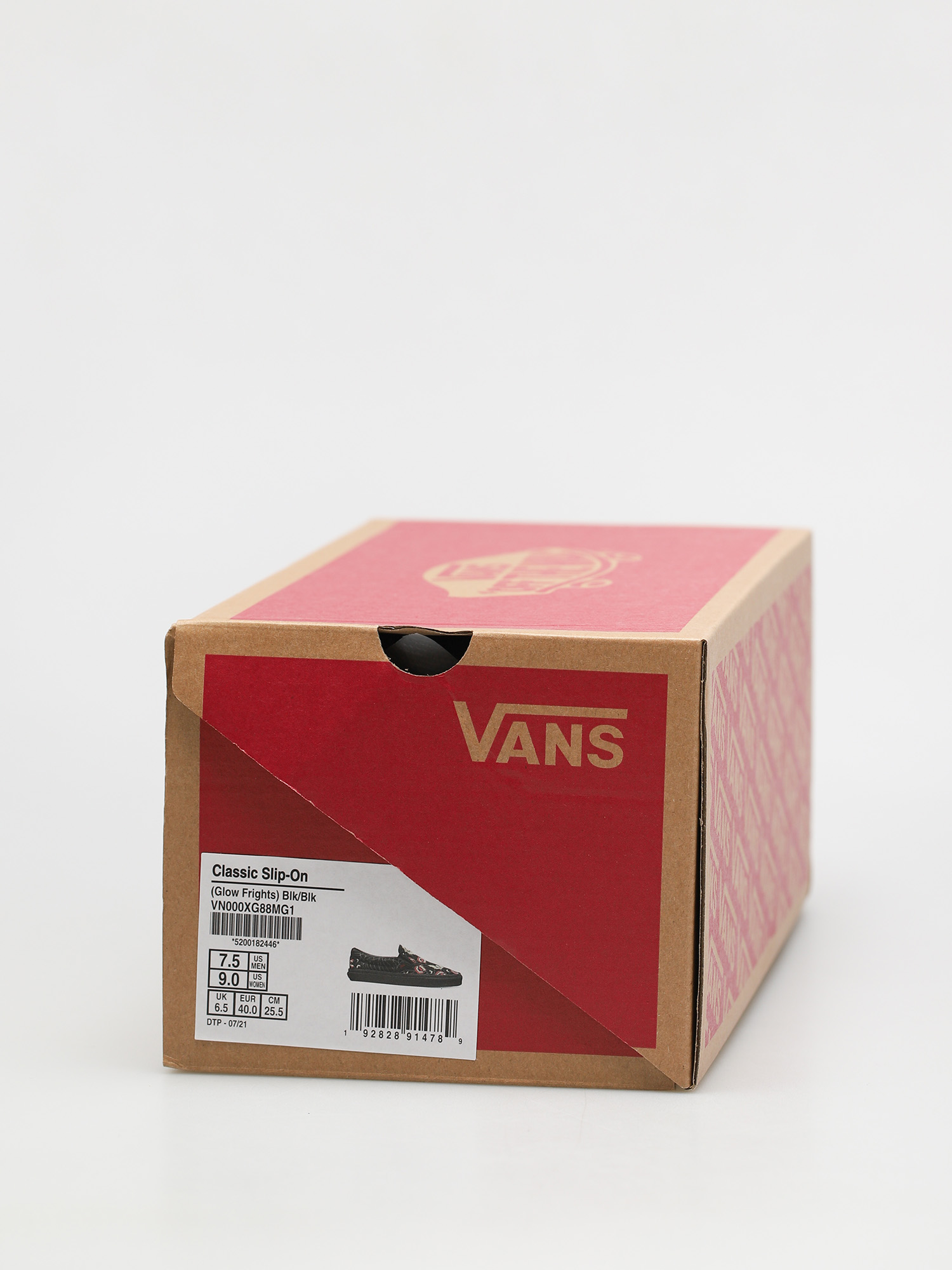 Pantofi Vans Classic Slip On (glow frights/blk/blk)