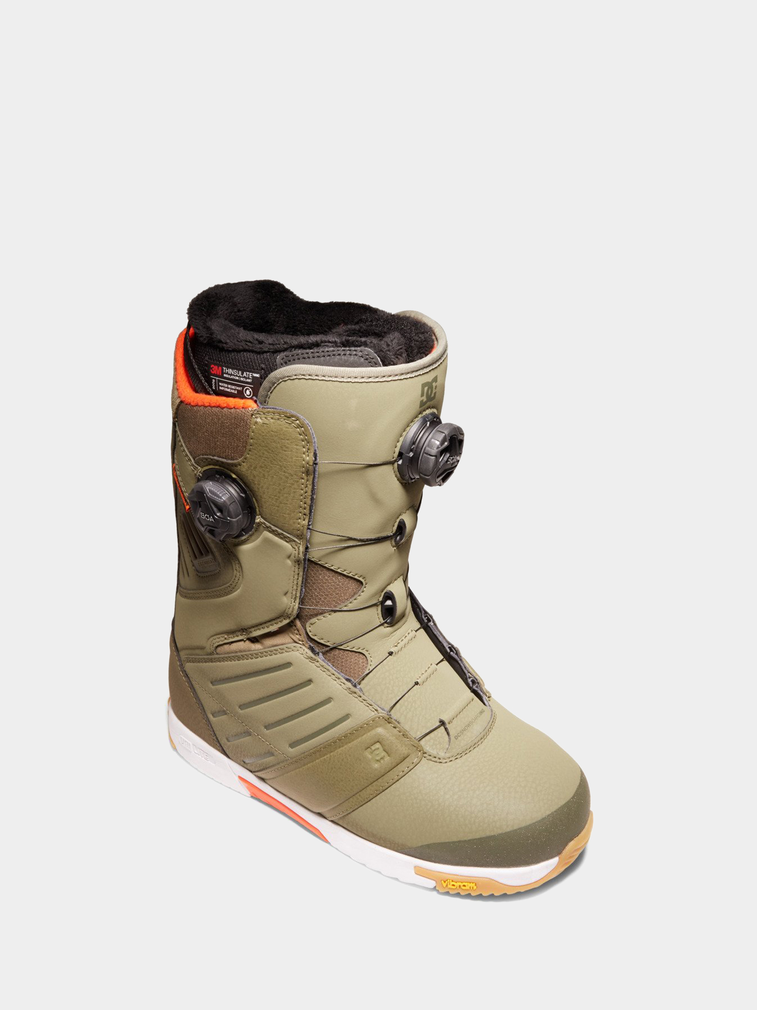 Pentru bărbați Încălțăminte pentru snowboard DC Judge Boa (olive)