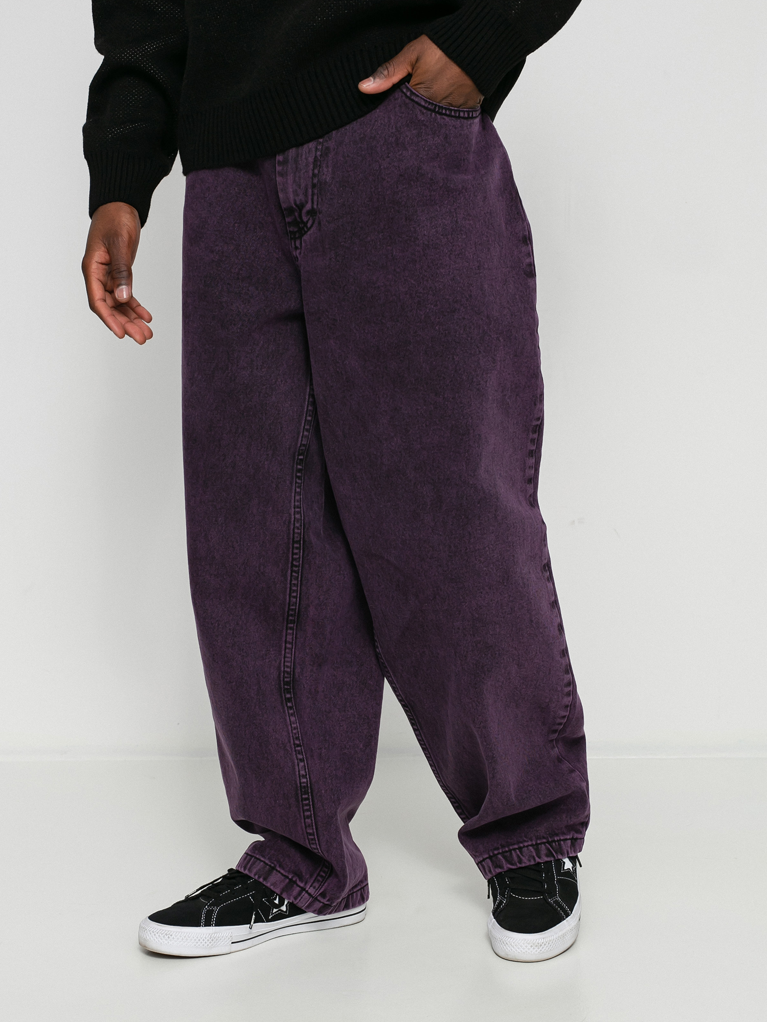 Pantaloni Polar Skate Big Boy Jeans (purple black)