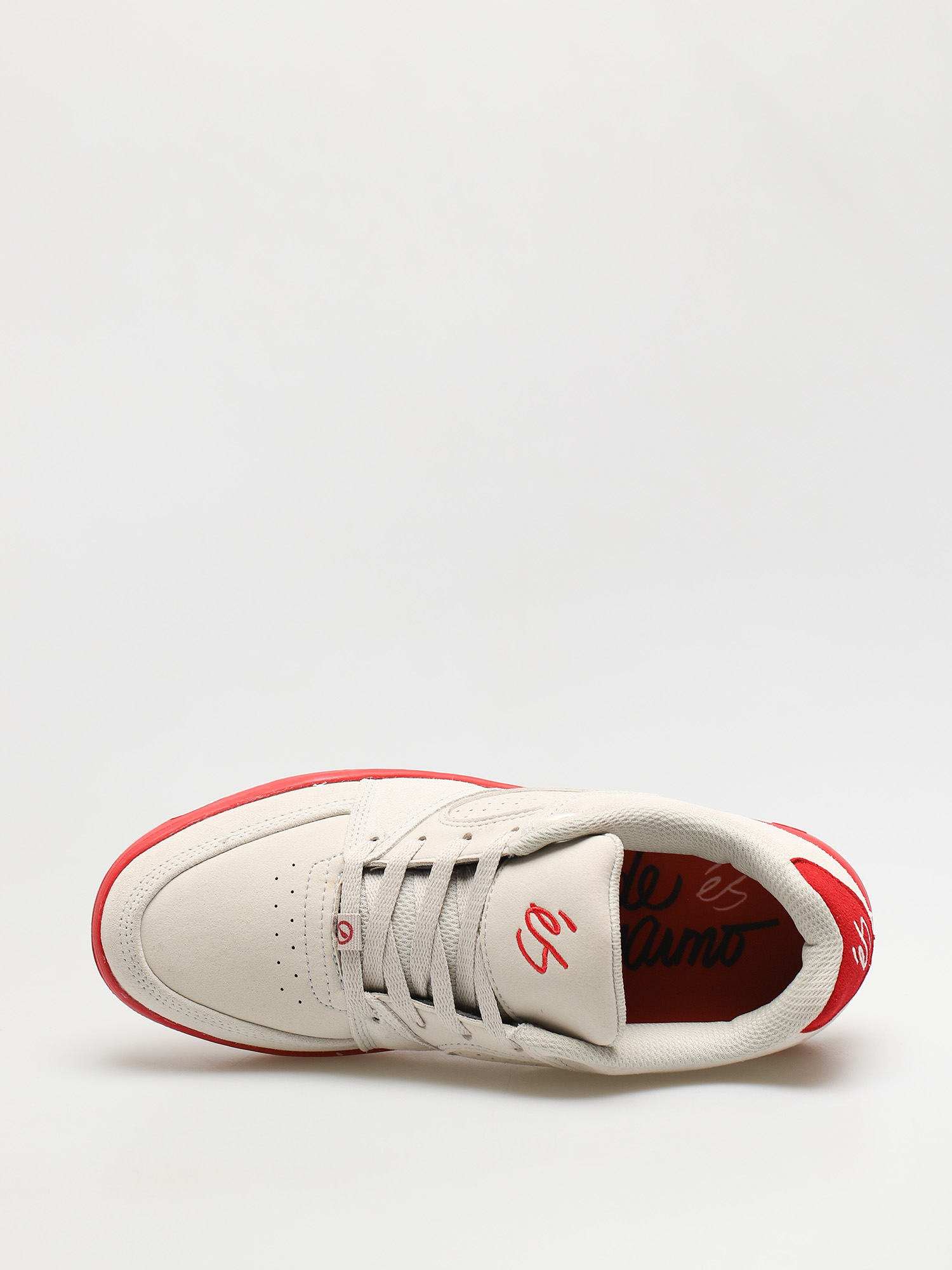 Pantofi eS Accel Slim (white/white/red)