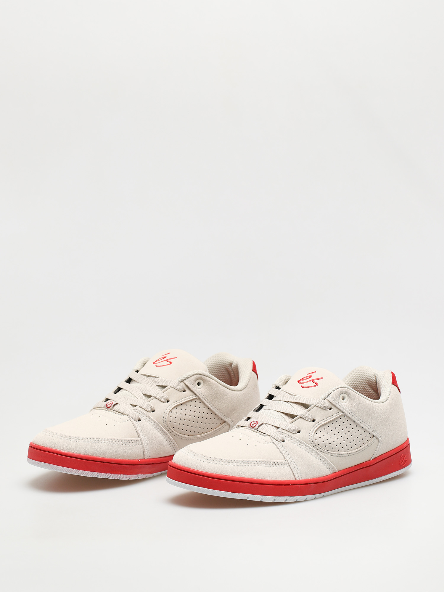 Pantofi eS Accel Slim (white/white/red)