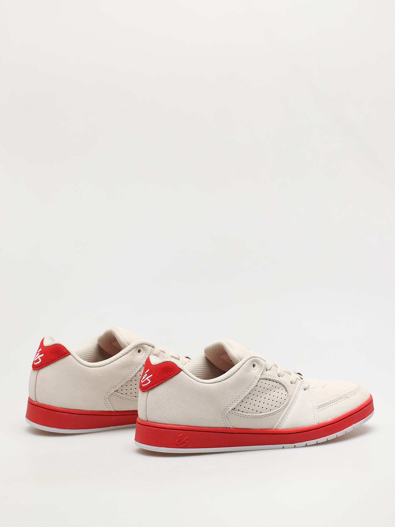 Pantofi eS Accel Slim (white/white/red)