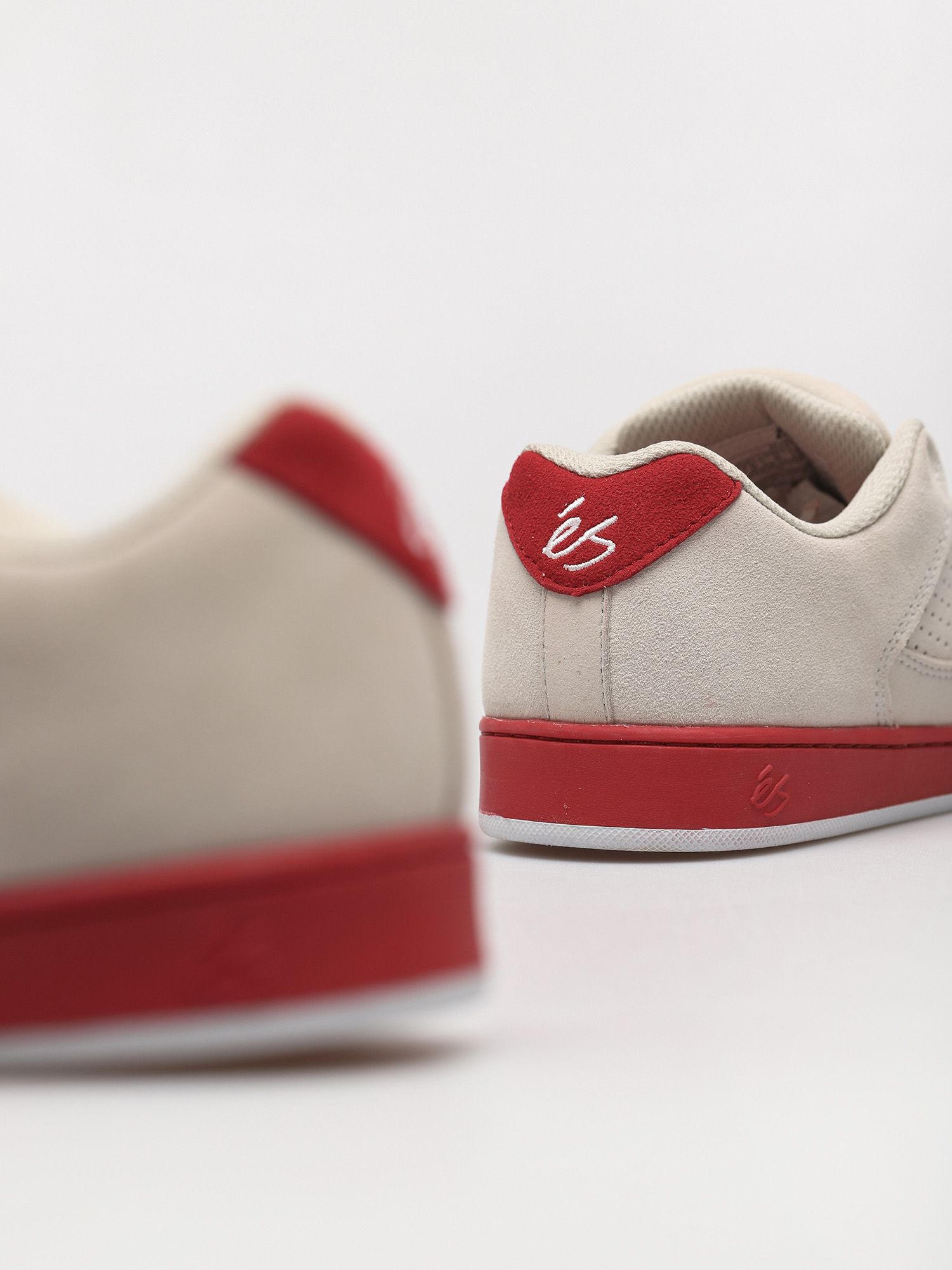 Pantofi eS Accel Slim (white/white/red)