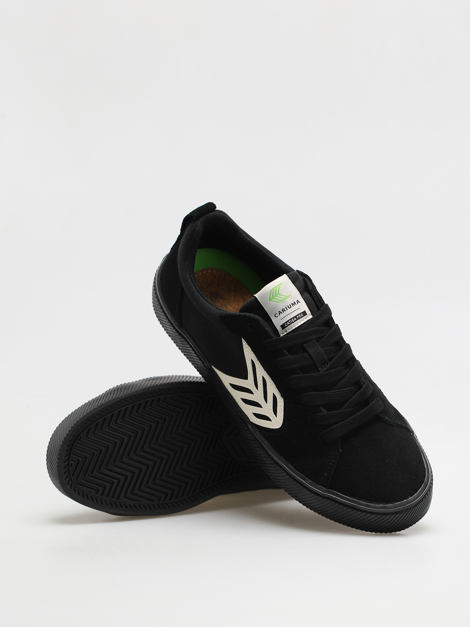 Pantofi Cariuma Catiba Pro (all black/ivory logo)