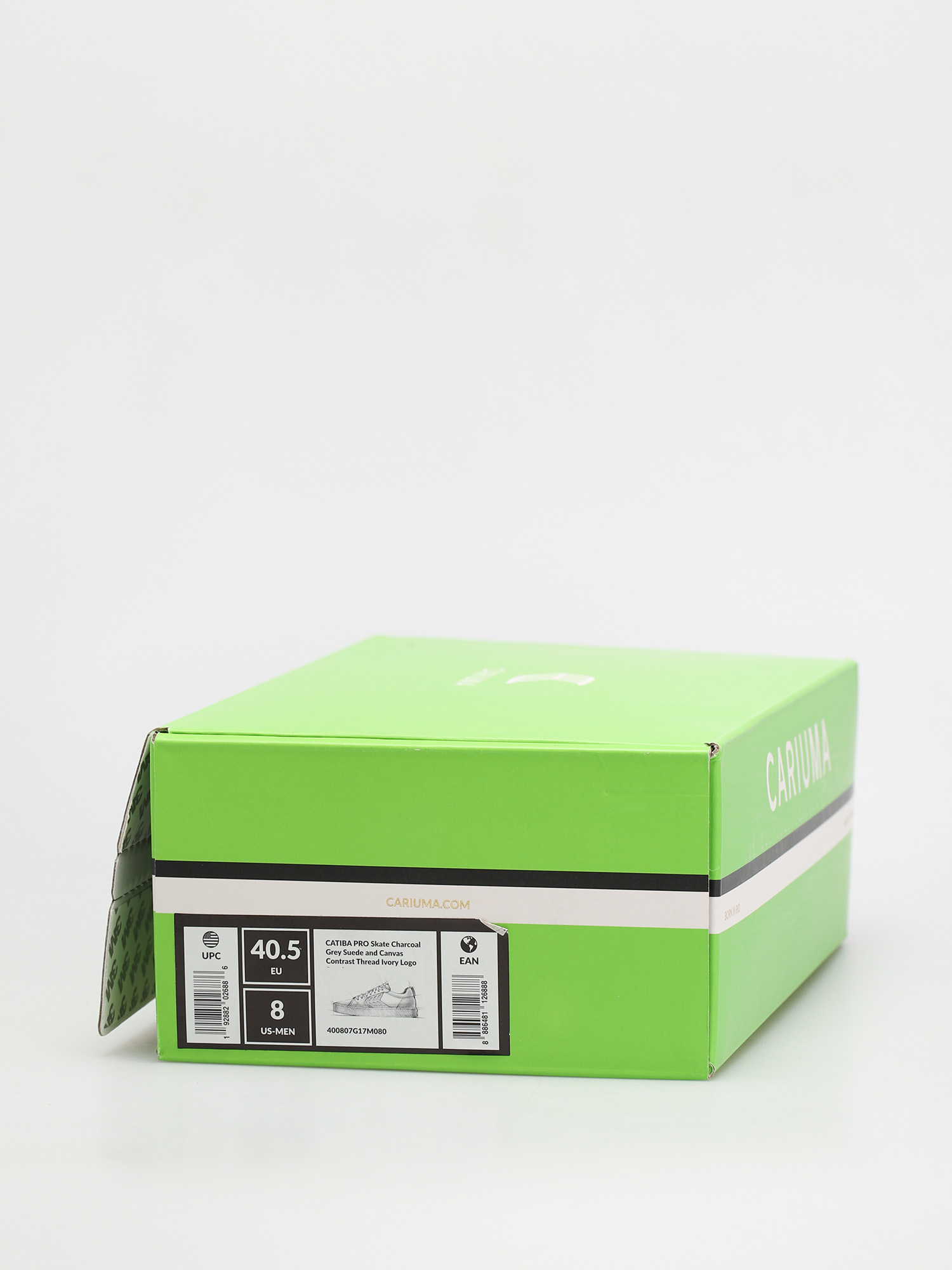 Pantofi Cariuma Catiba Pro (charcoal grey/contrast thread ivory logo)