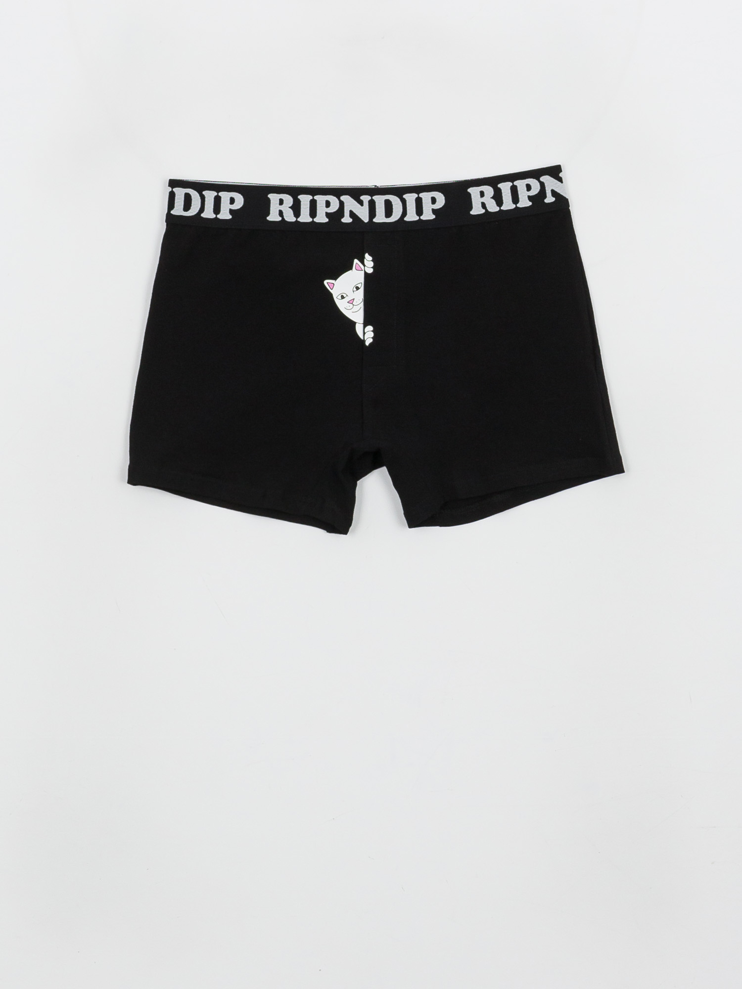 RipNDip Lenjerie de corp Peek A Nermal Boxers (black)