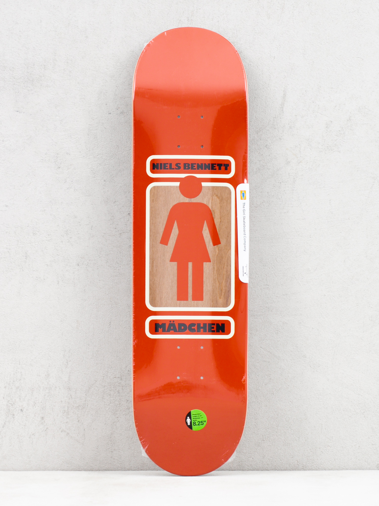 Placă Girl Skateboard Bennett 93 Til W41 (red)