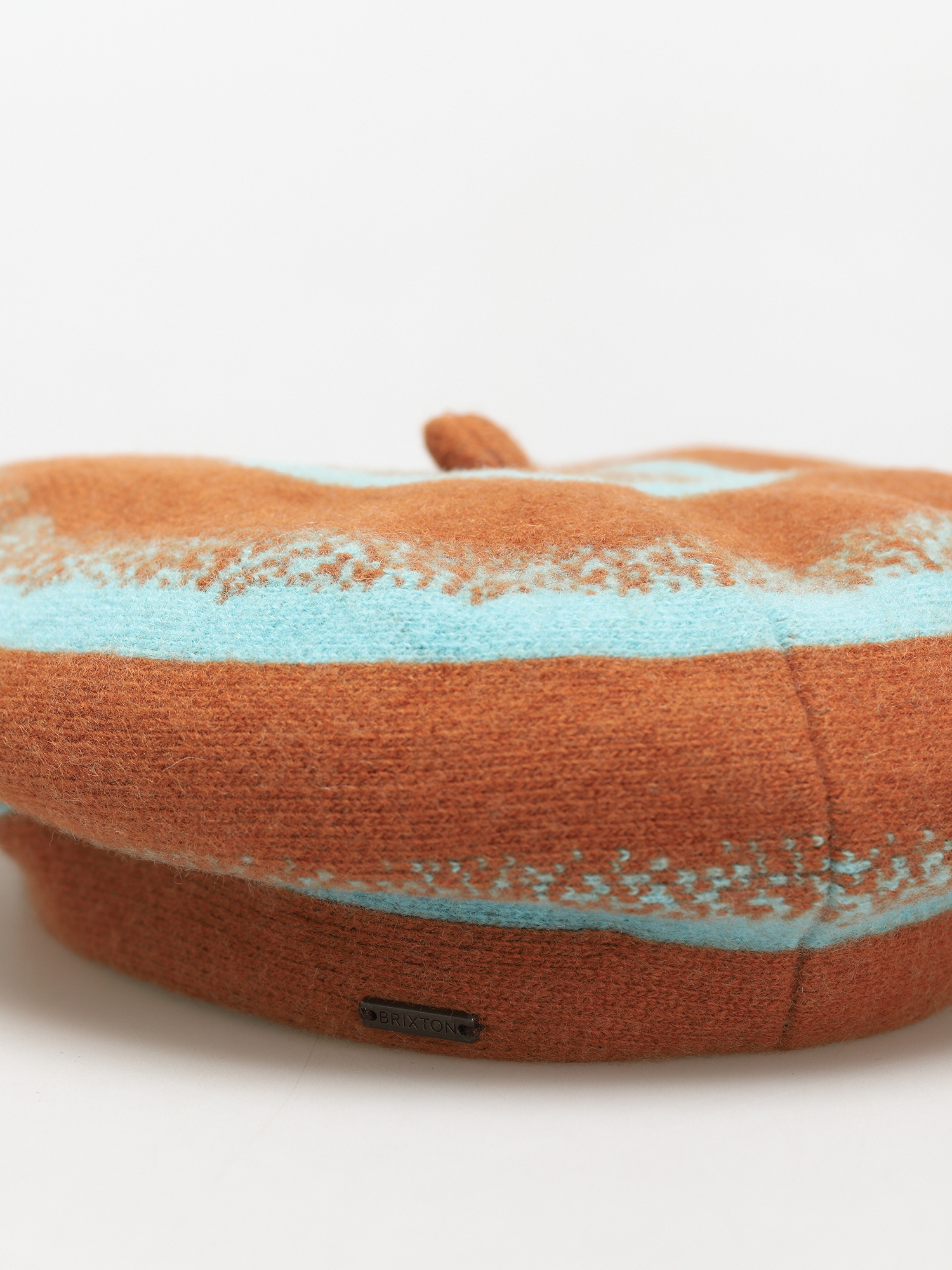 Pălărie cu cozoroc Brixton Beret Audrey Beret Wmn (carmel/teal ombre)