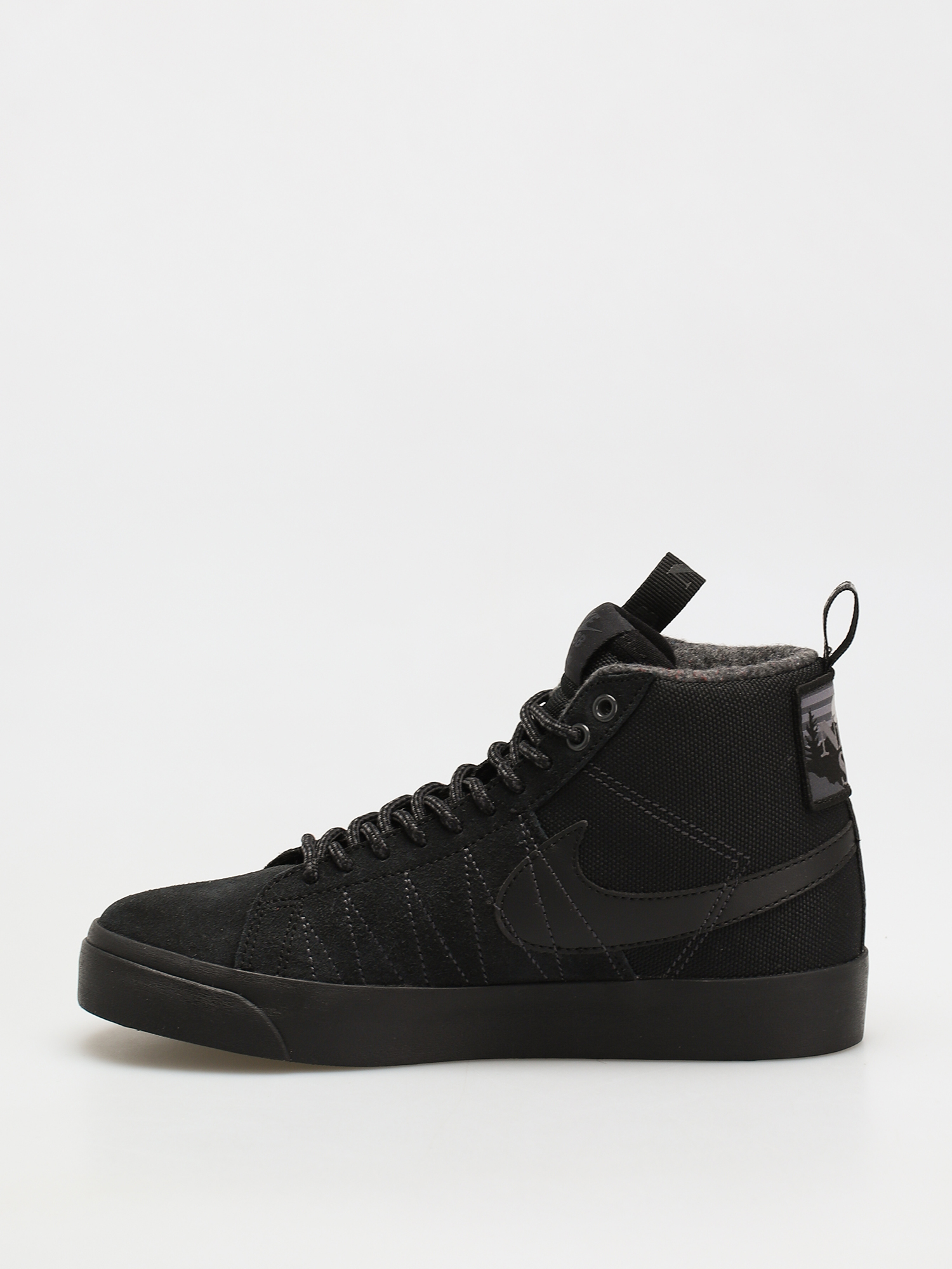 Pantofi Nike SB Zoom Blazer Mid Premium (black/black anthracite black)