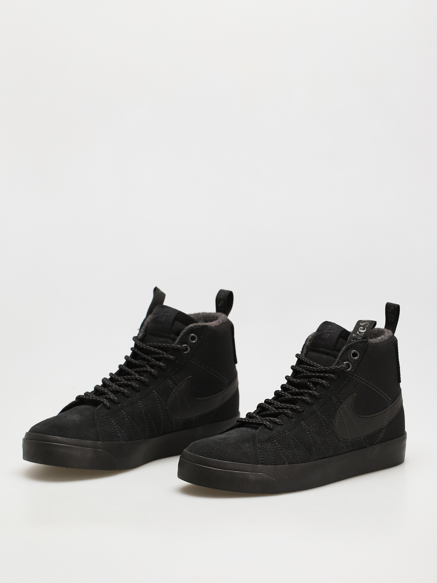 Pantofi Nike SB Zoom Blazer Mid Premium (black/black anthracite black)