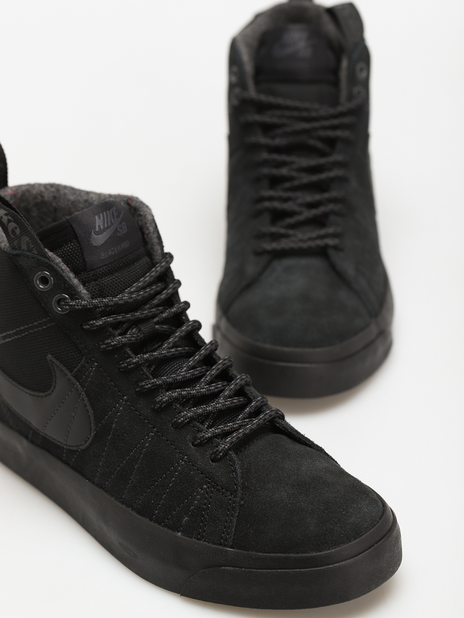 Pantofi Nike SB Zoom Blazer Mid Premium (black/black anthracite black)