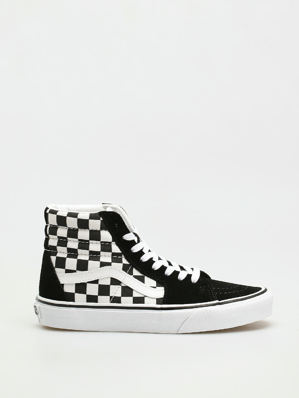 Pantofi Vans Sk8 Hi (checkerboard/blk/tr wht)