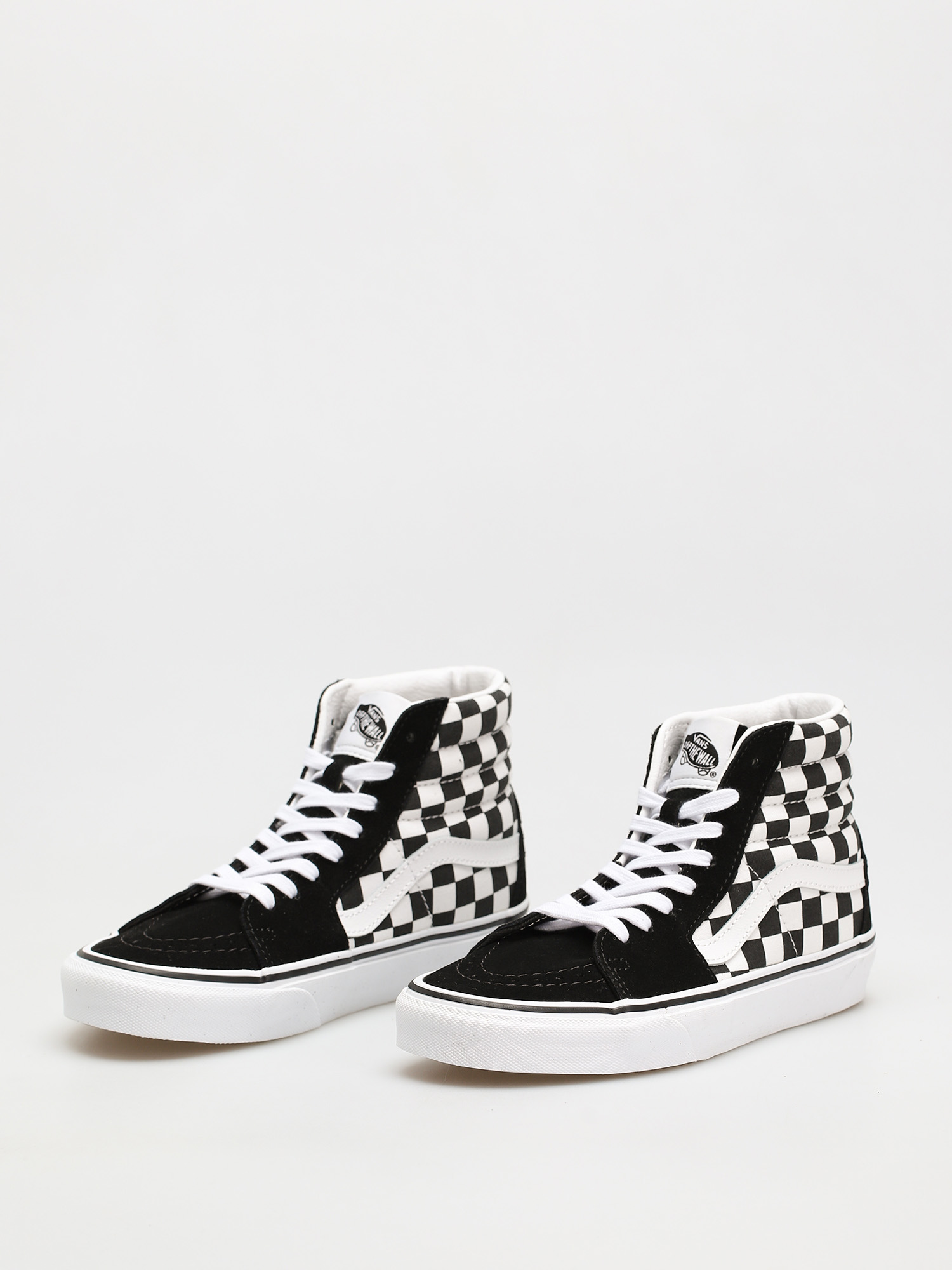 Pantofi Vans Sk8 Hi (checkerboard/blk/tr wht)