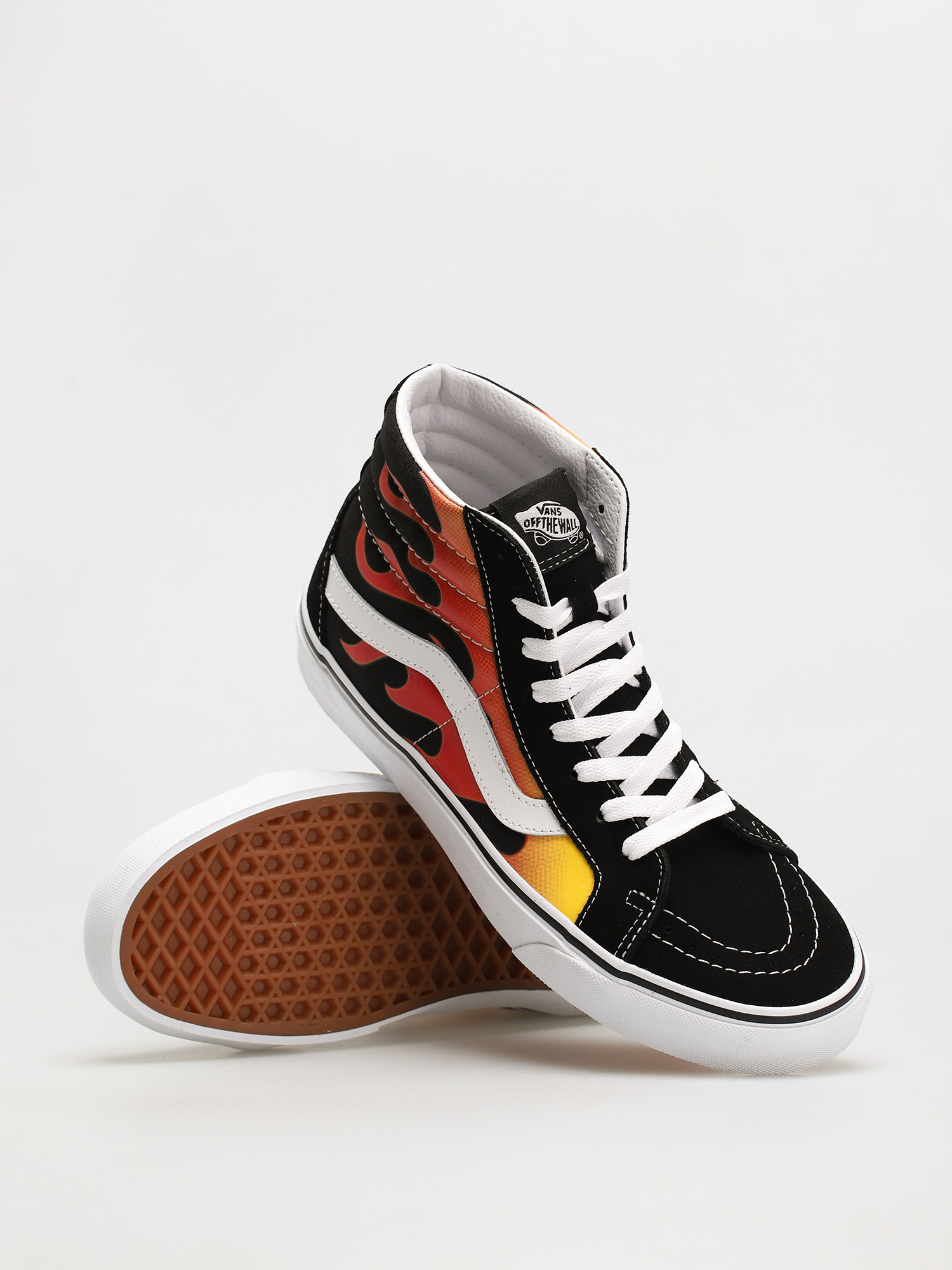 Pantofi Vans Sk8 Hi Reissue (flame/black/black/true white)
