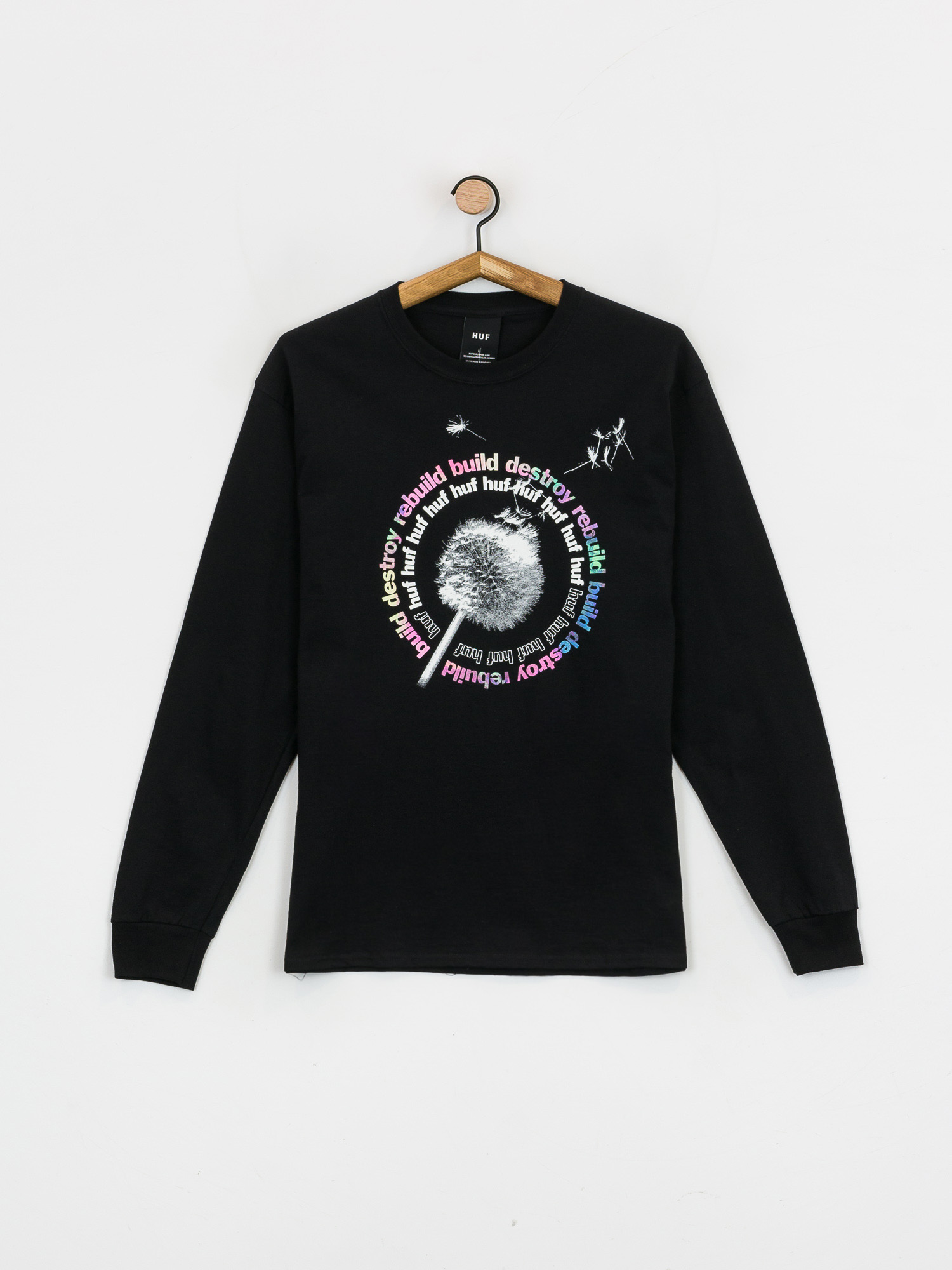Tricou HUF Dandelion (black)