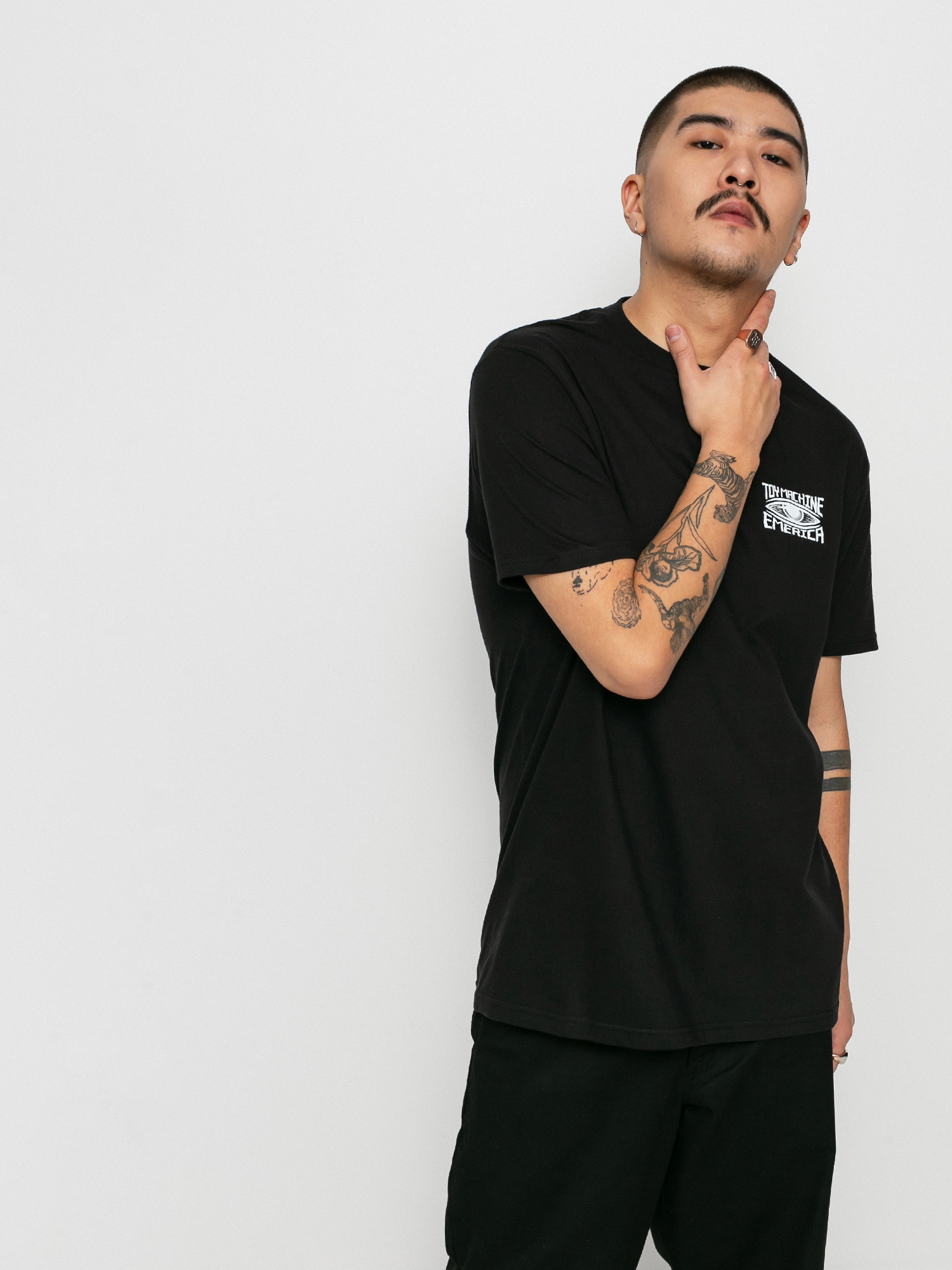Tricou Emerica X Toy Machine Eye (black)