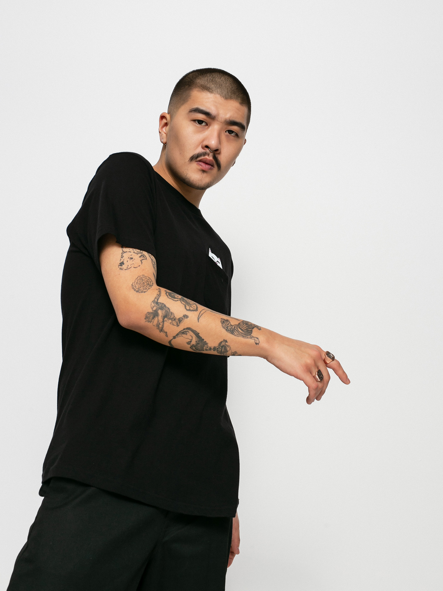 Tricou RipNDip Lord Nermal (black)