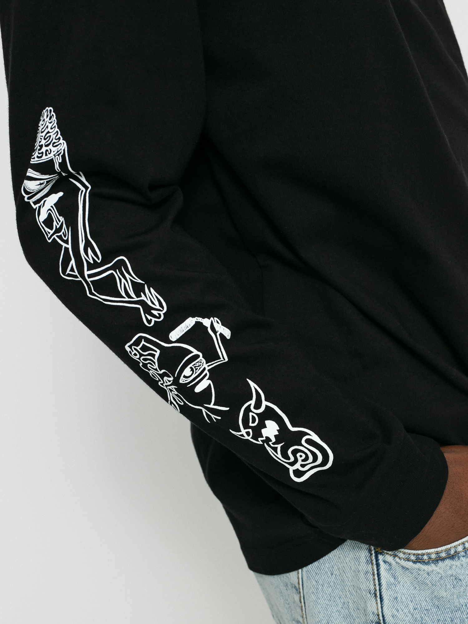 Longsleeve Emerica X Toy Machine Eye (black)