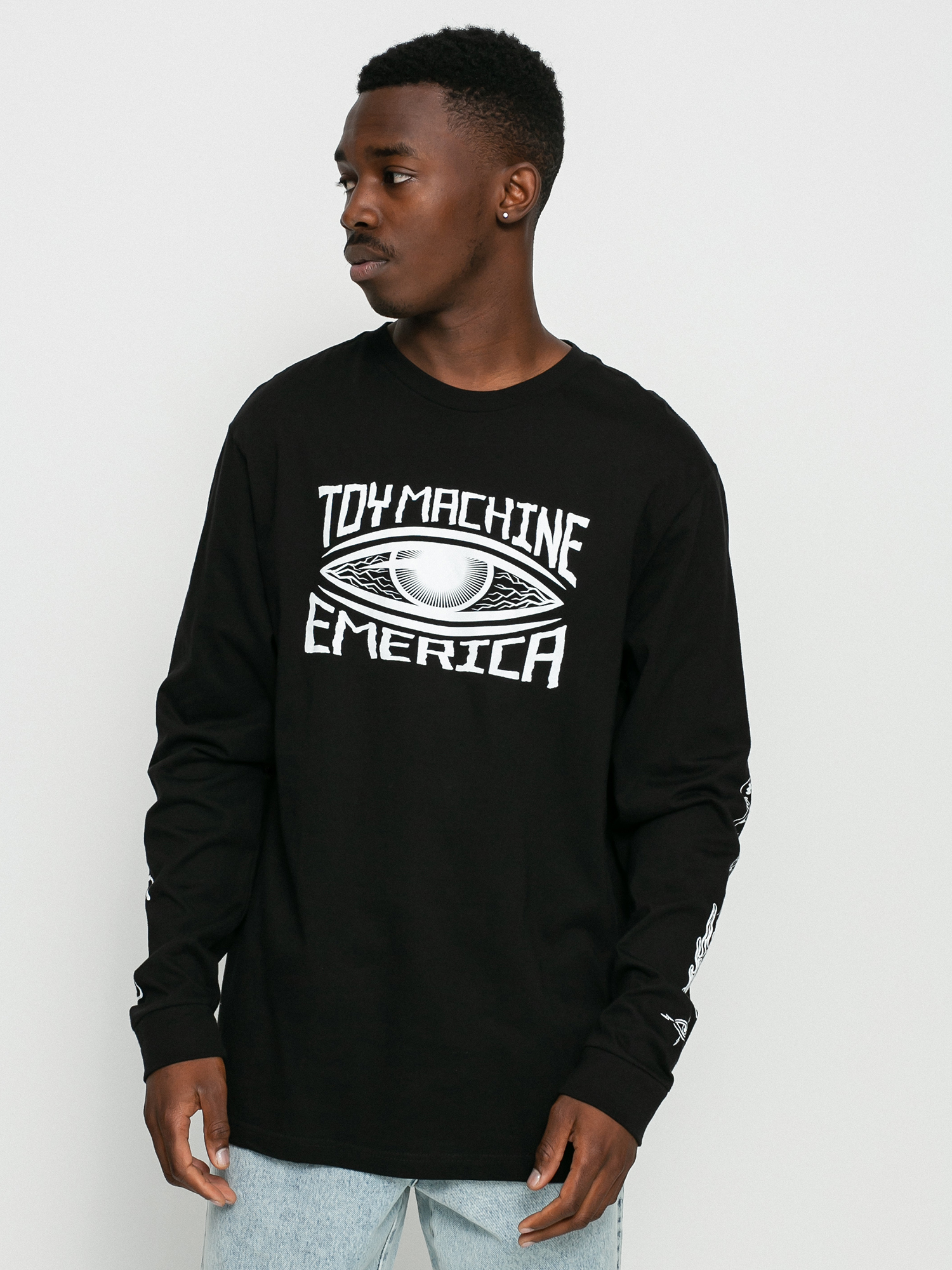 Longsleeve Emerica X Toy Machine Eye (black)