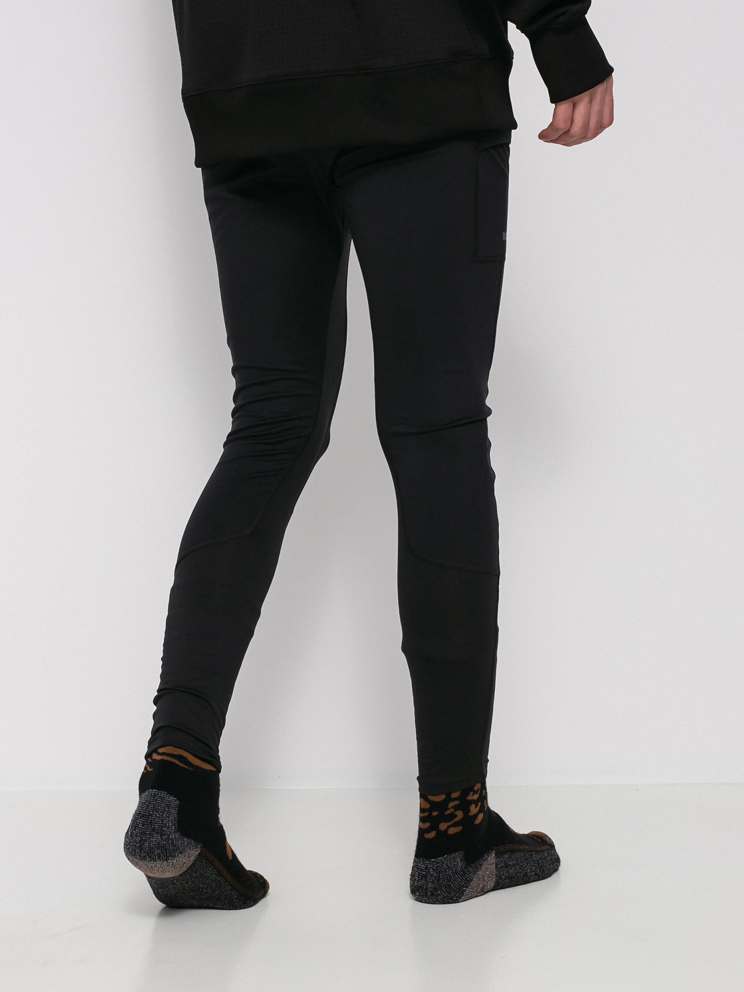 Pentru bărbați Colanți termici Burton Midweight X Base Layers (true black)