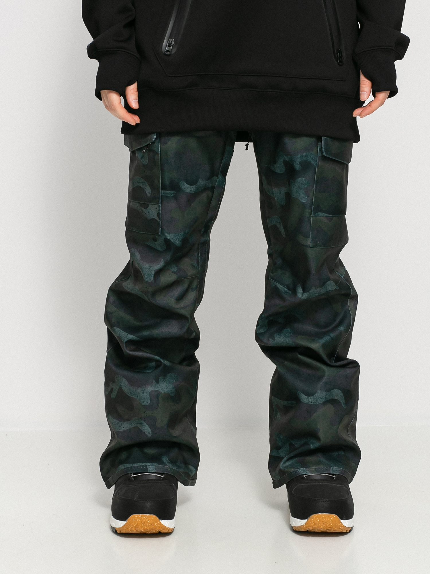 Pantaloni pentru snowboard Volcom Grace Stretch Wmn (covert green)
