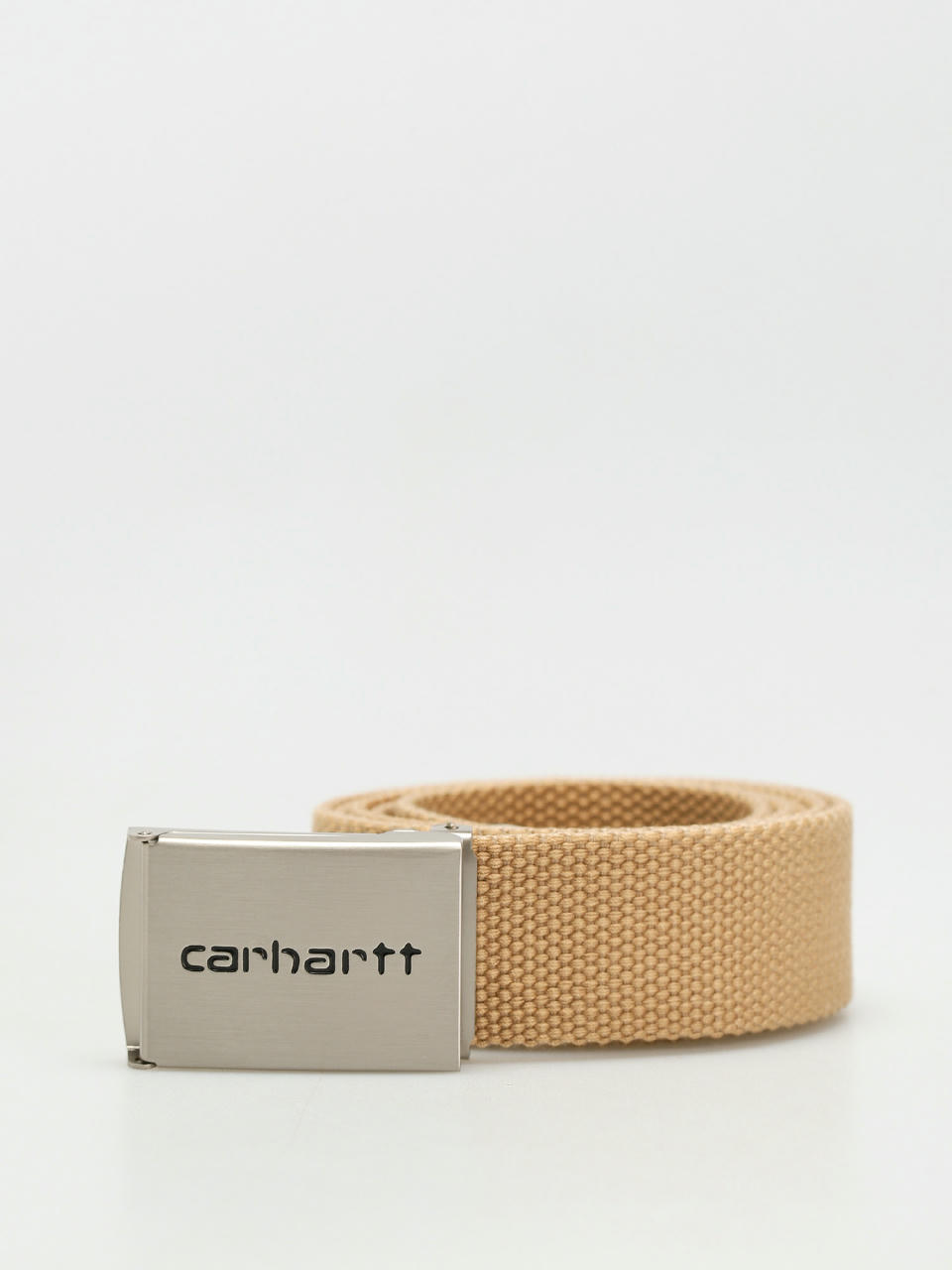 Curea Carhartt WIP Clip Belt Chrome (dusty h brown)