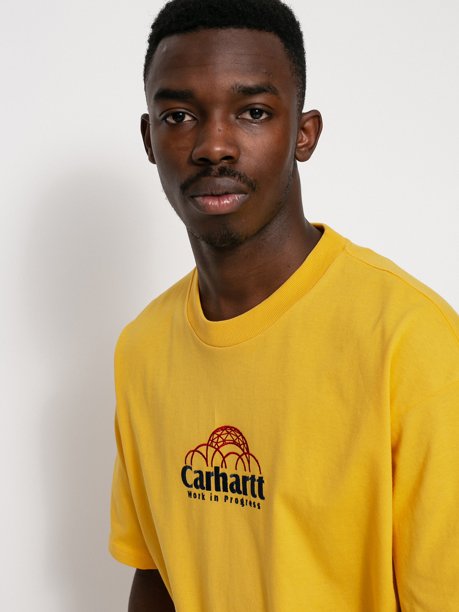 Tricou Carhartt WIP Geo Script (popsicle)