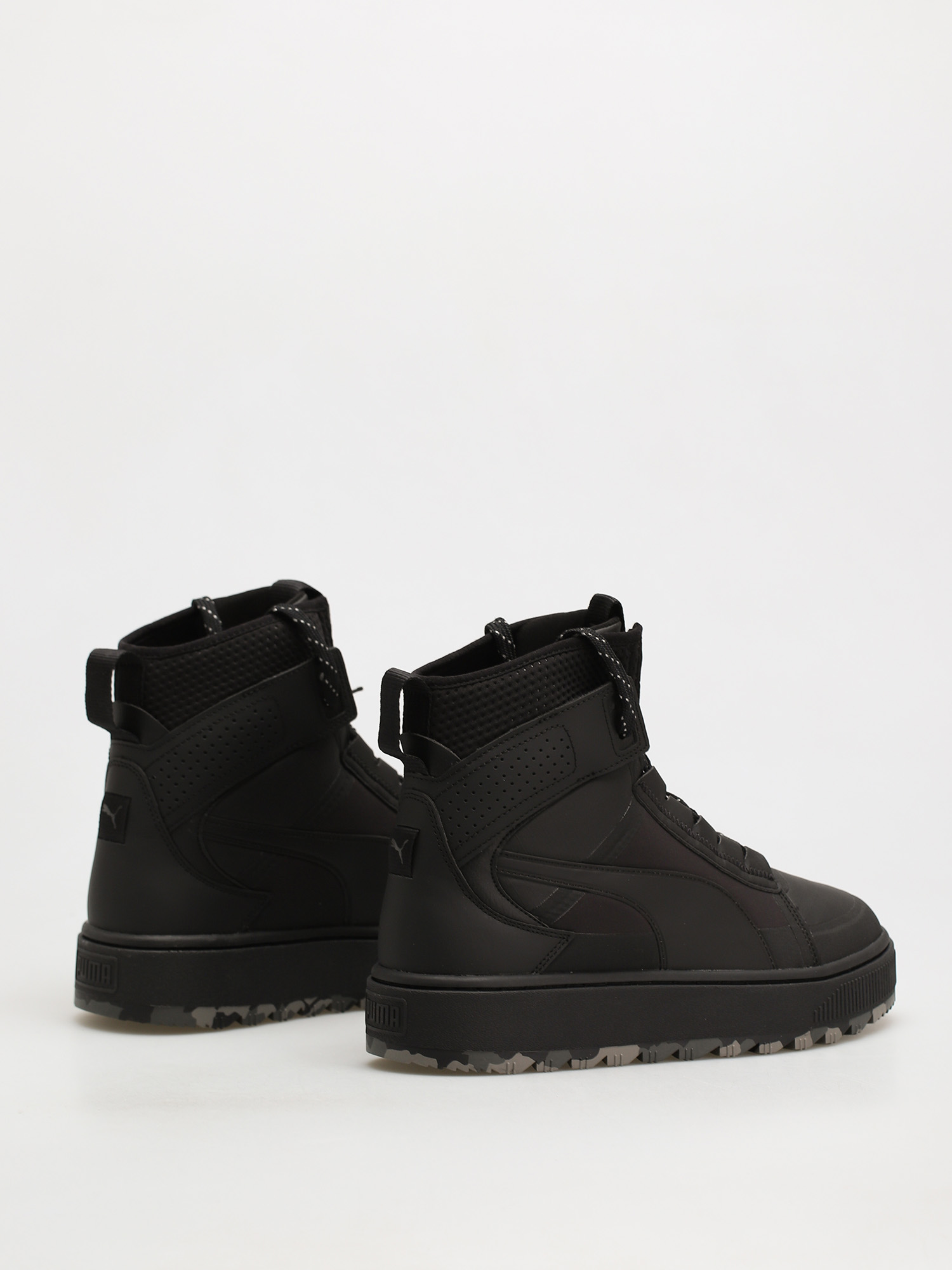 Pantofi Puma Suede Mid WTR AD4PT (black)