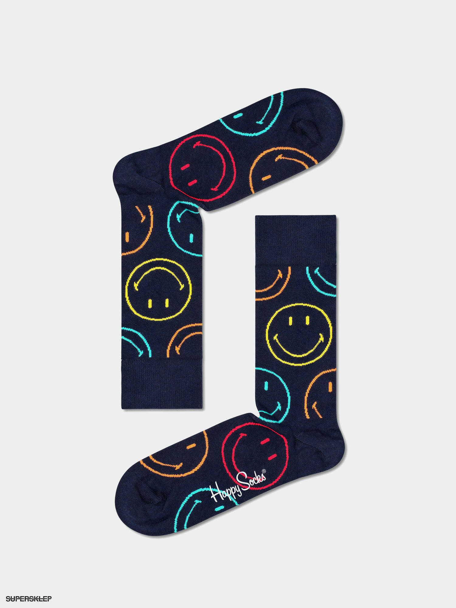 Happy 2025 socks smiley