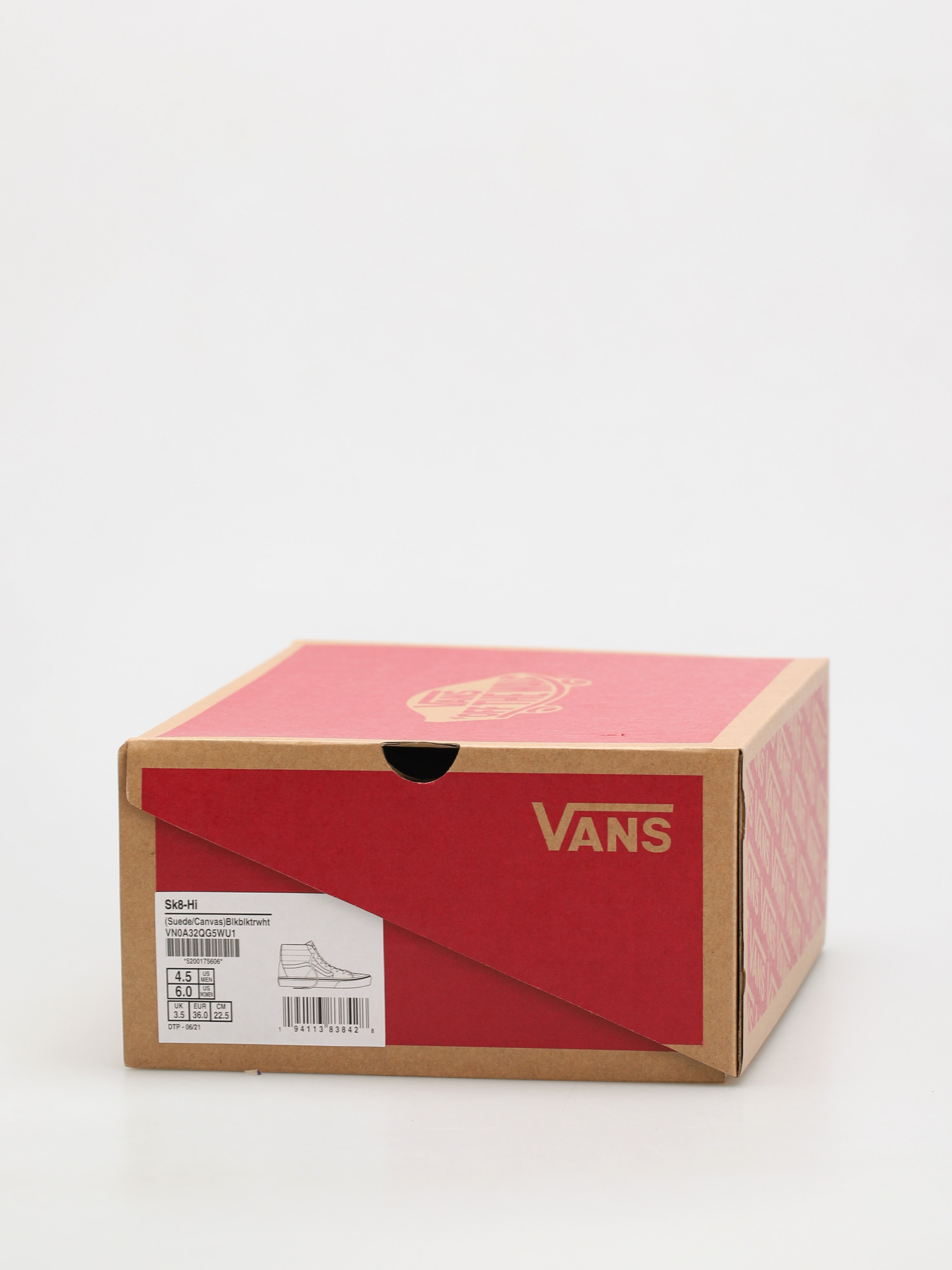 Pantofi Vans Sk8 Hi (suede/canvas/blkblktrwht)