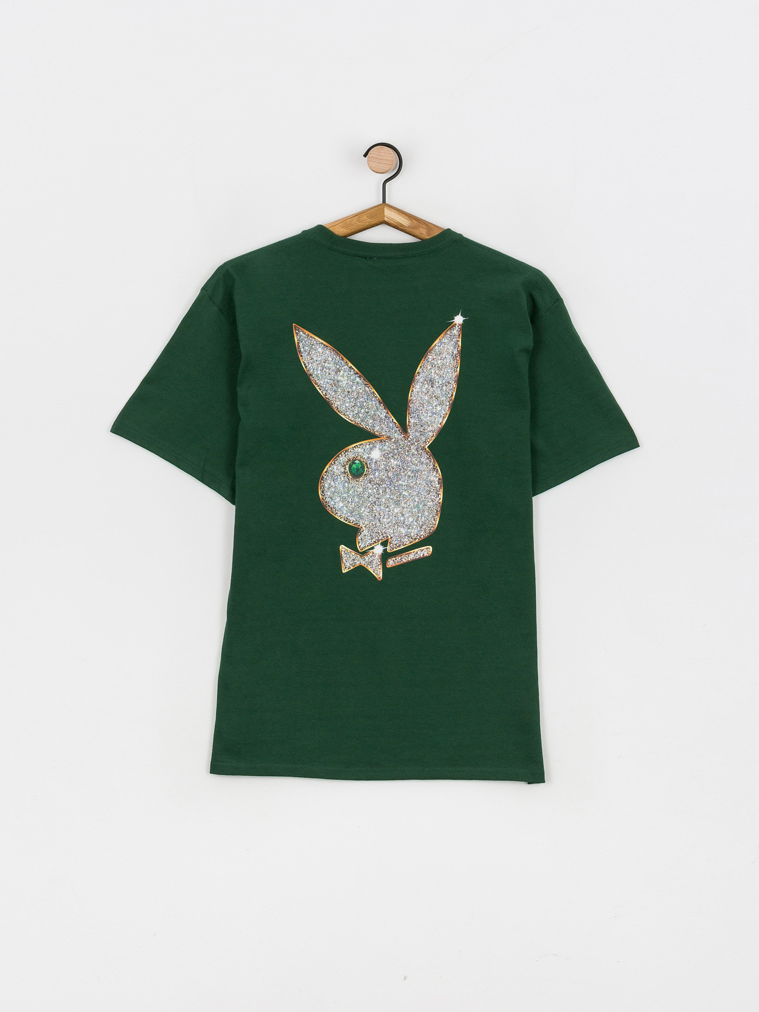 Tricou HUF X Playboy Vvs Logo (forest green)