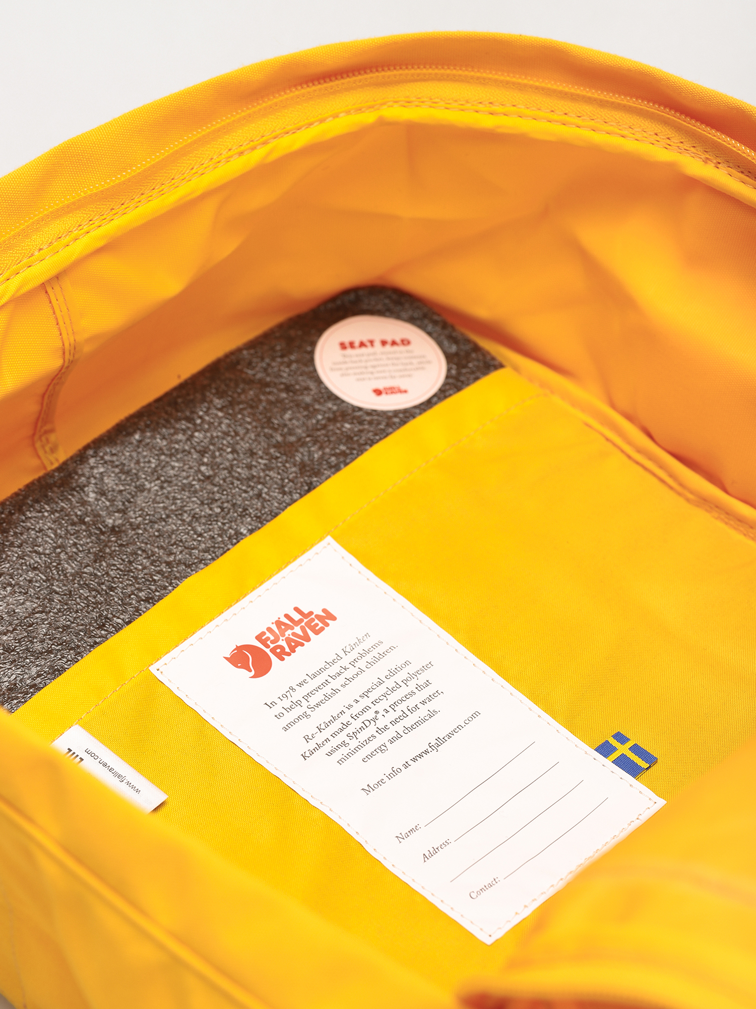 Rucsac Fjallraven Re Kanken (sunflower yellow)