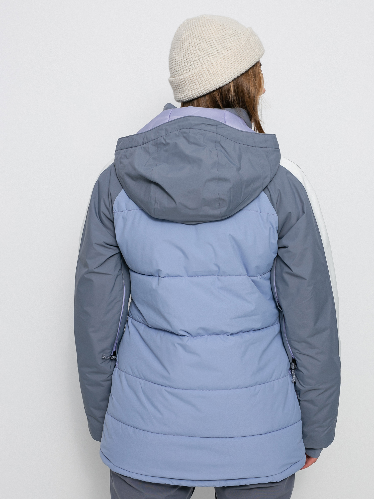 Pentru femei Geacă de snowboard Burton Keelan (foxglove violet/folkstone gray)