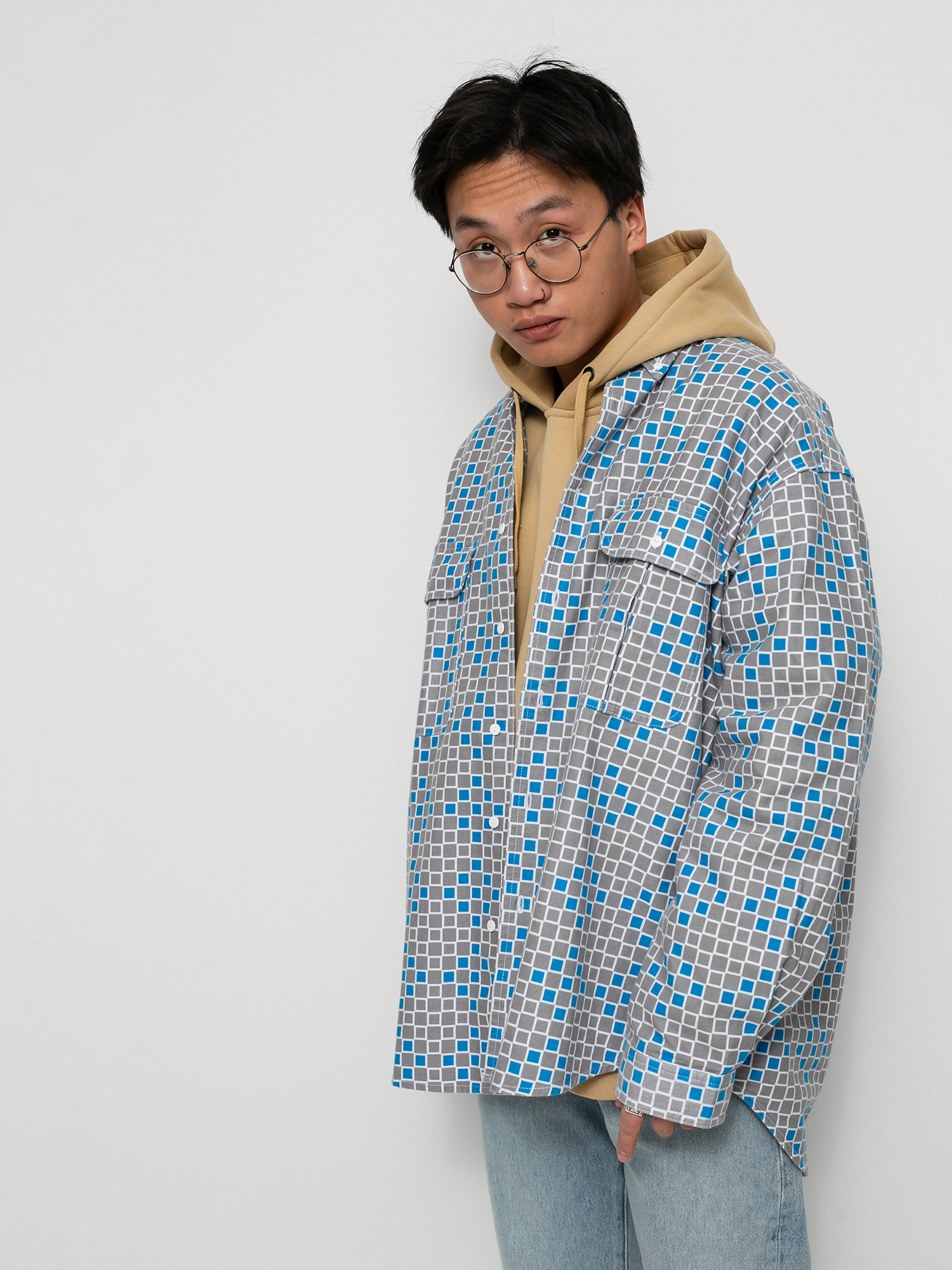 Cămașă Levi's® Skate Woven (gray blue)