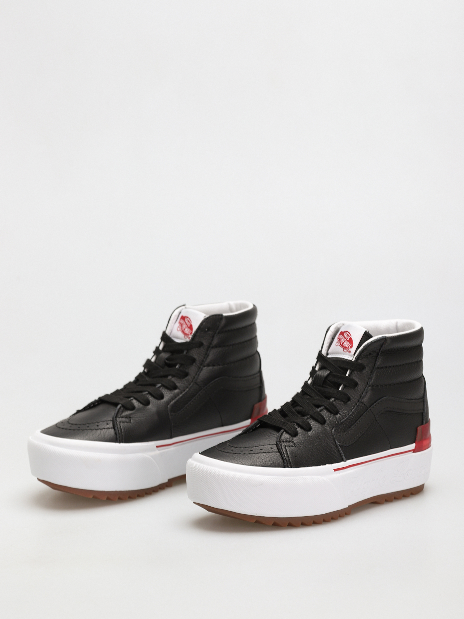 Pantofi Vans Sk8 Hi Stacked (waffle lovers/black/true white)