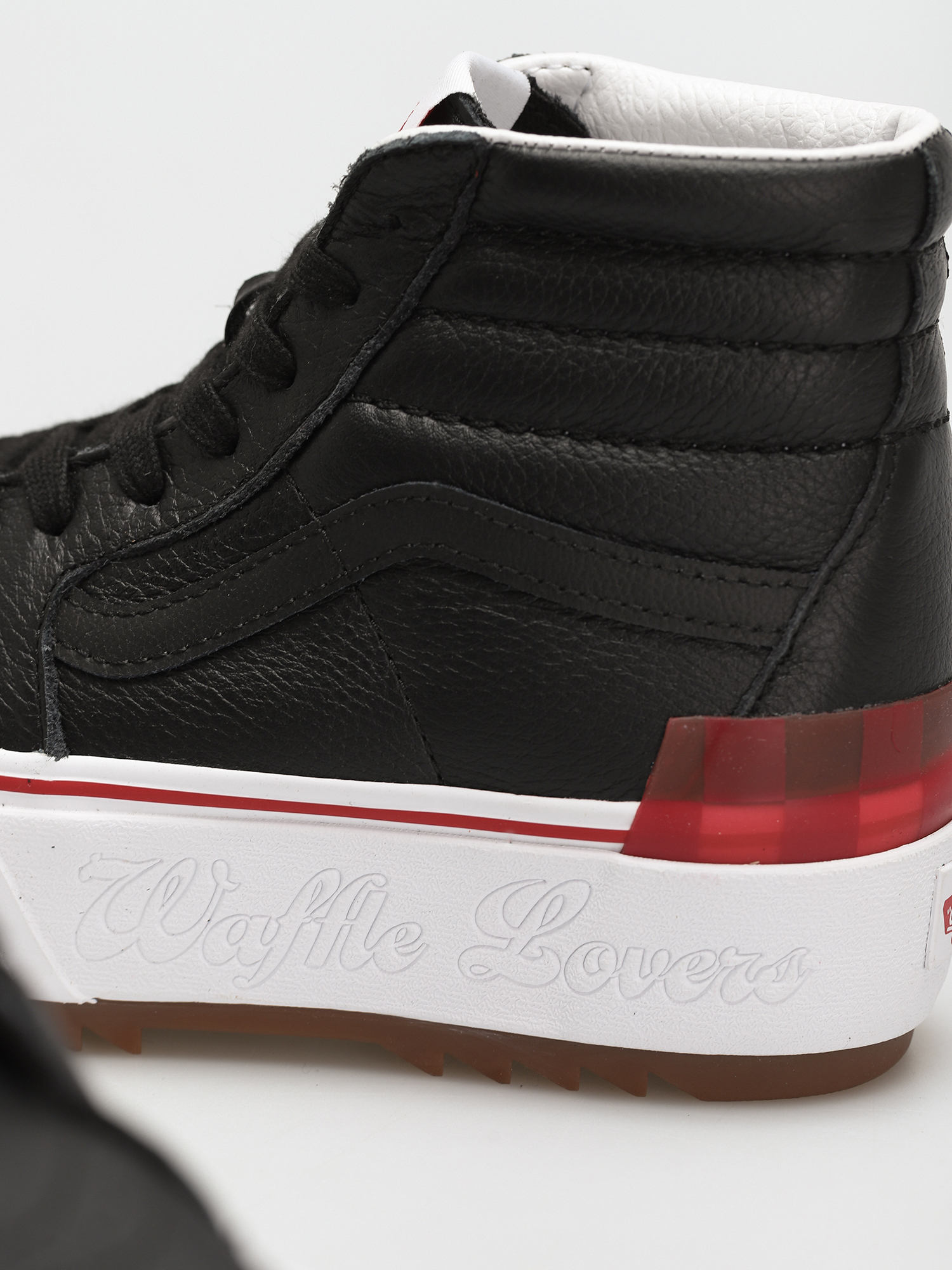 Pantofi Vans Sk8 Hi Stacked (waffle lovers/black/true white)