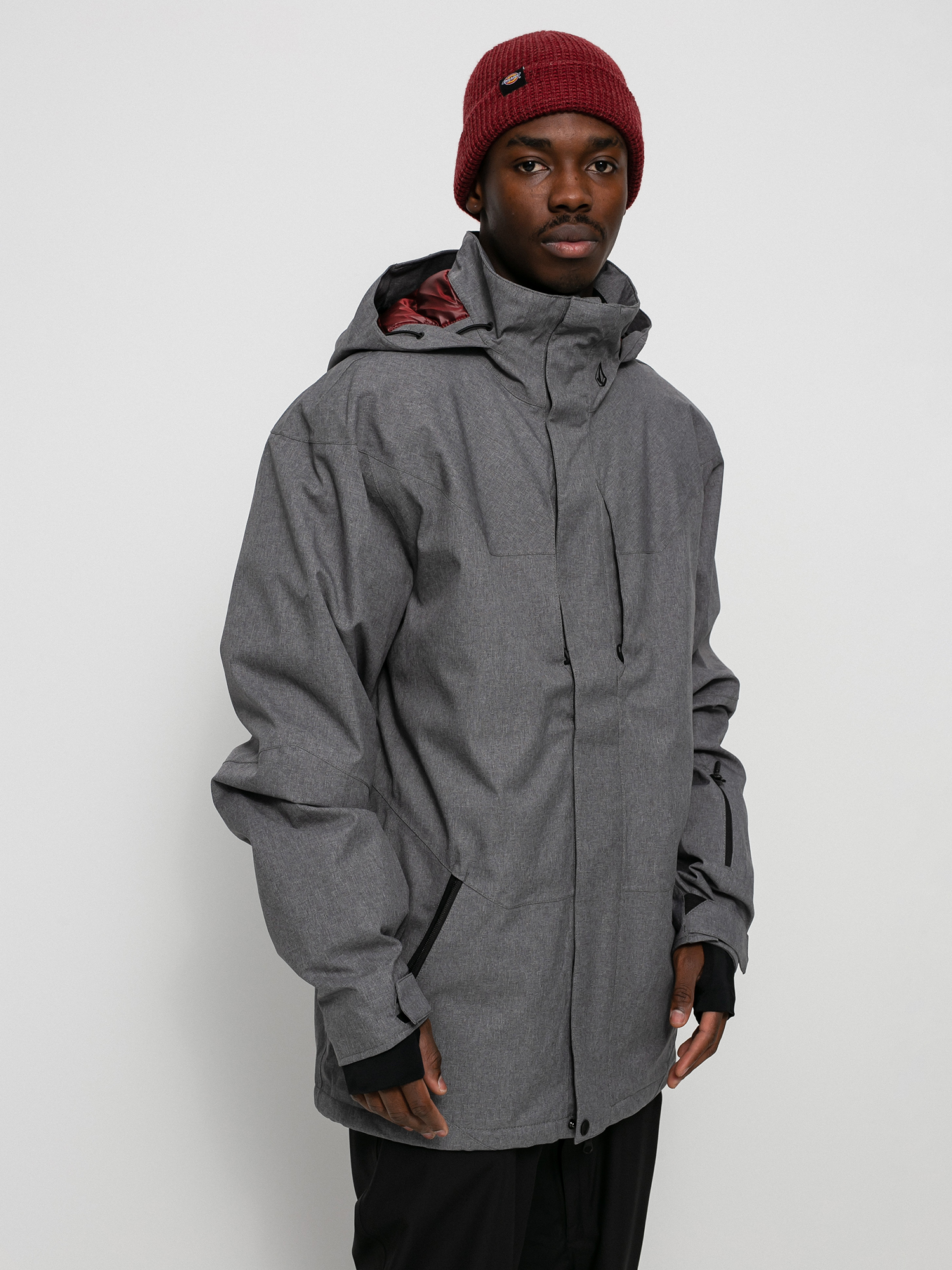 Pentru bărbați Geacă de snowboard Volcom Anders 2L Tds Inf (sky grey)