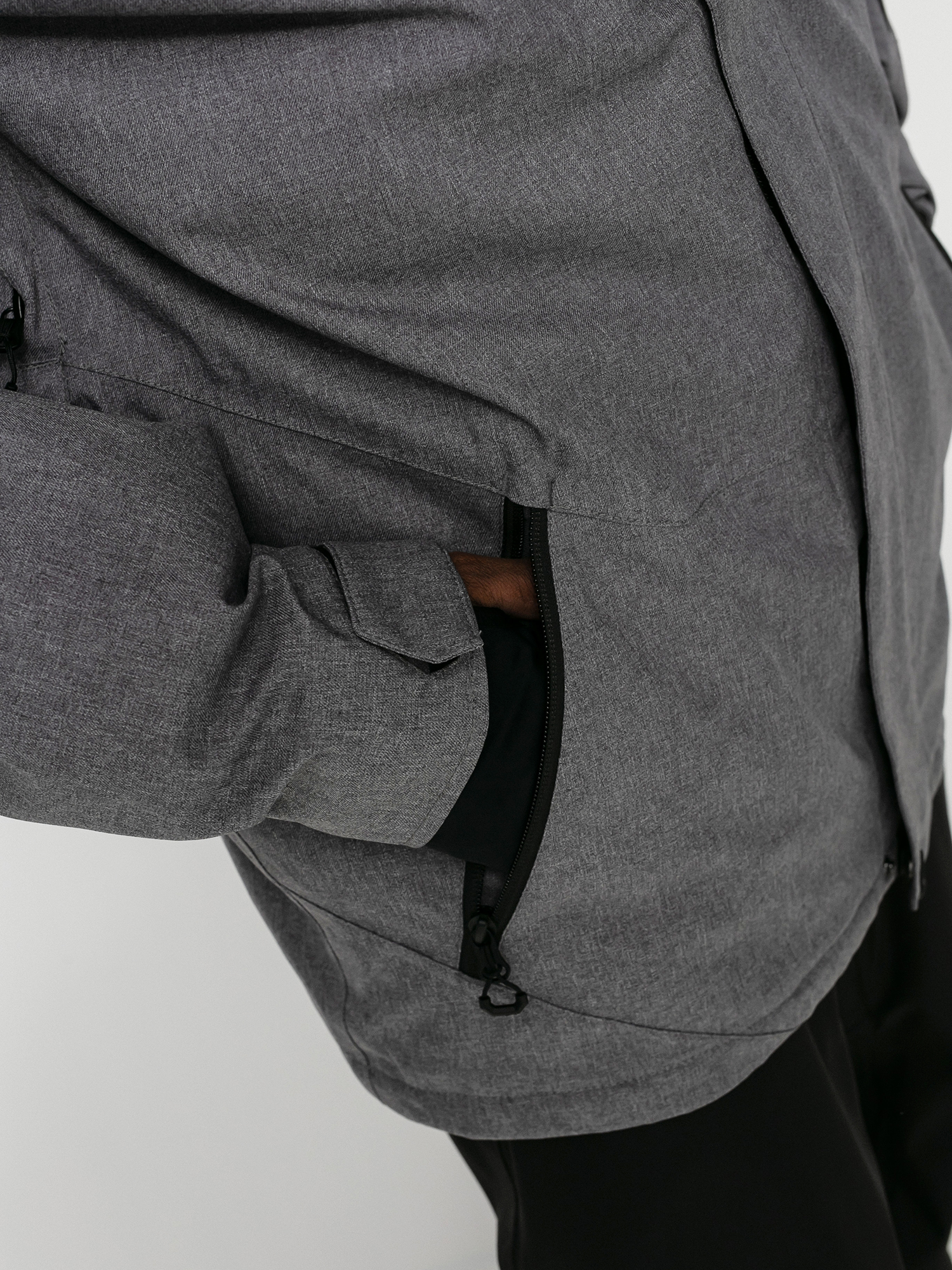 Pentru bărbați Geacă de snowboard Volcom Anders 2L Tds Inf (sky grey)