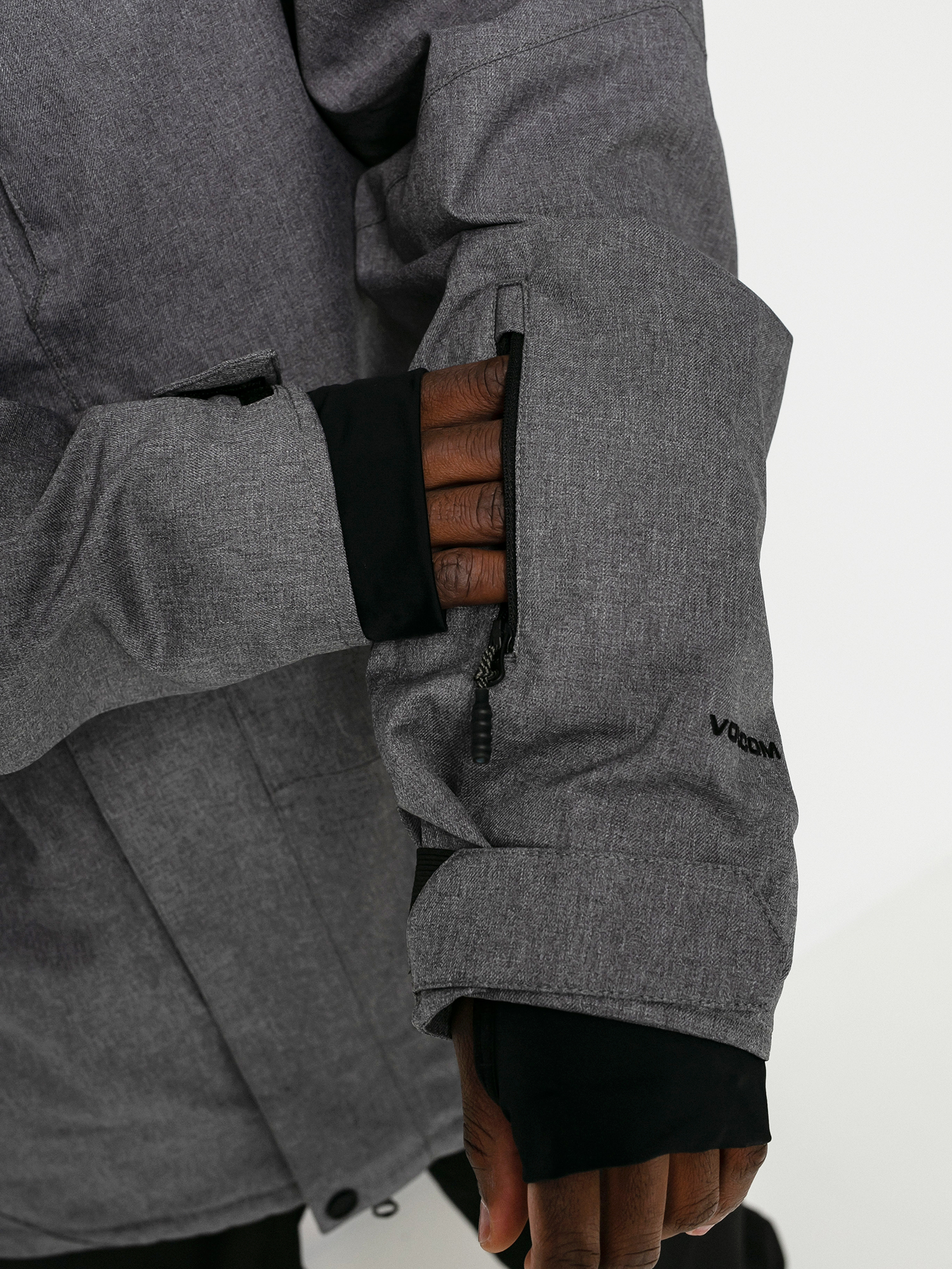 Pentru bărbați Geacă de snowboard Volcom Anders 2L Tds Inf (sky grey)