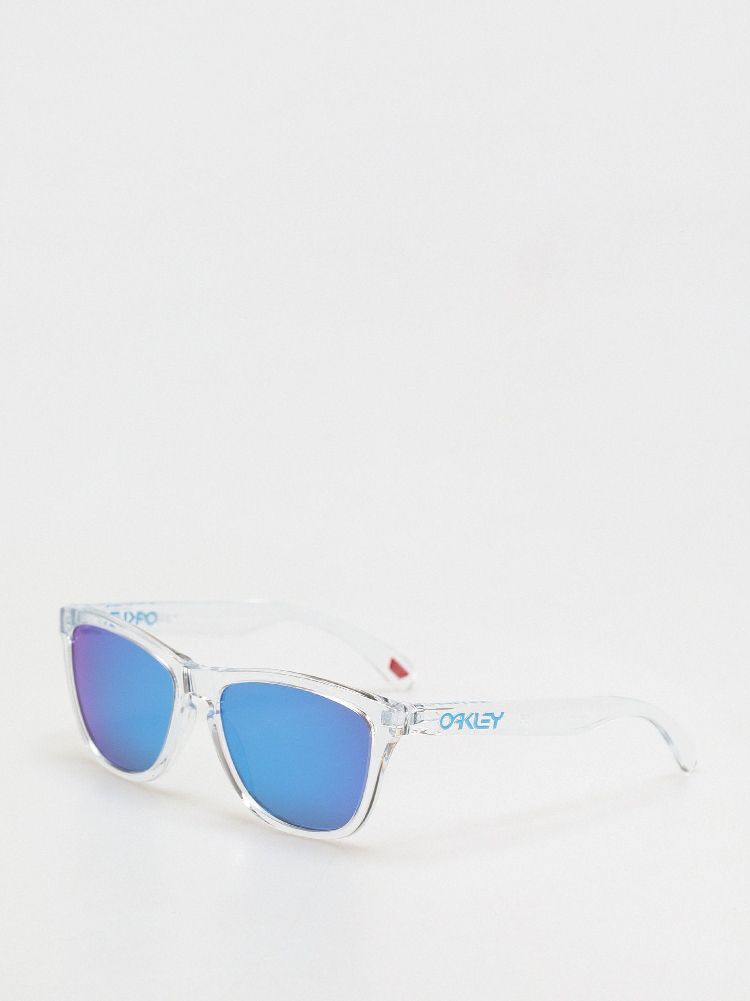 Ochelari de soare Oakley Frogskins (crystal clear/prizm sapphire)