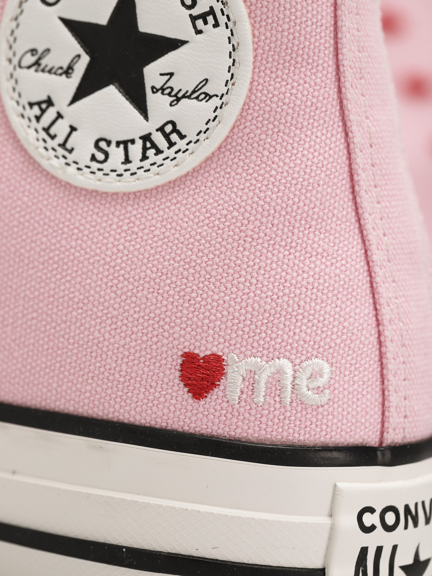 Teniși Converse Chuck Taylor All Star Hi Wmn (cherry blossom/white/university red)