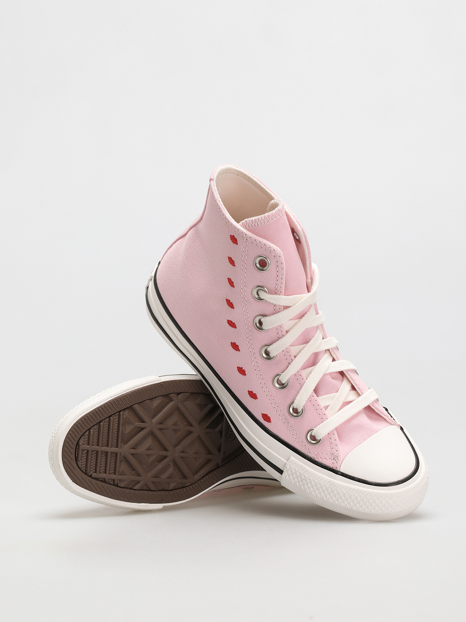 Teniși Converse Chuck Taylor All Star Hi Wmn (cherry blossom/white/university red)