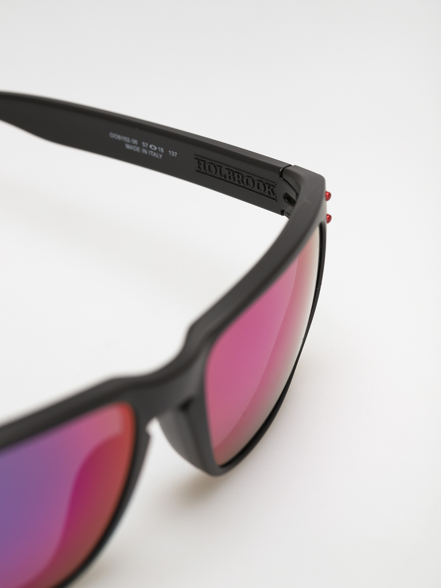Ochelari de soare Oakley Holbrook (matte black/positive red iridium)