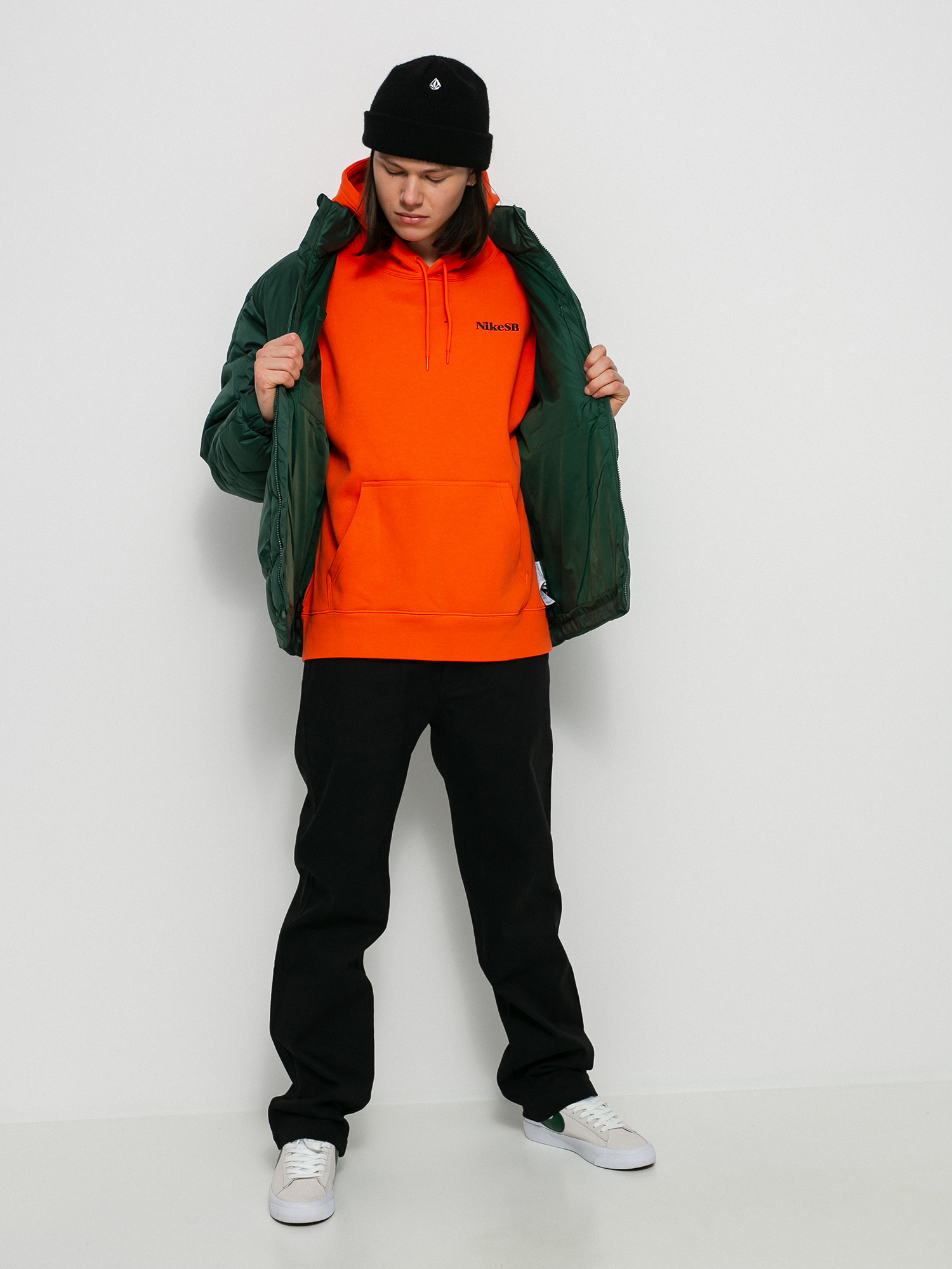 Geacă Nike SB Sf Synfl Ishod (noble green/black)