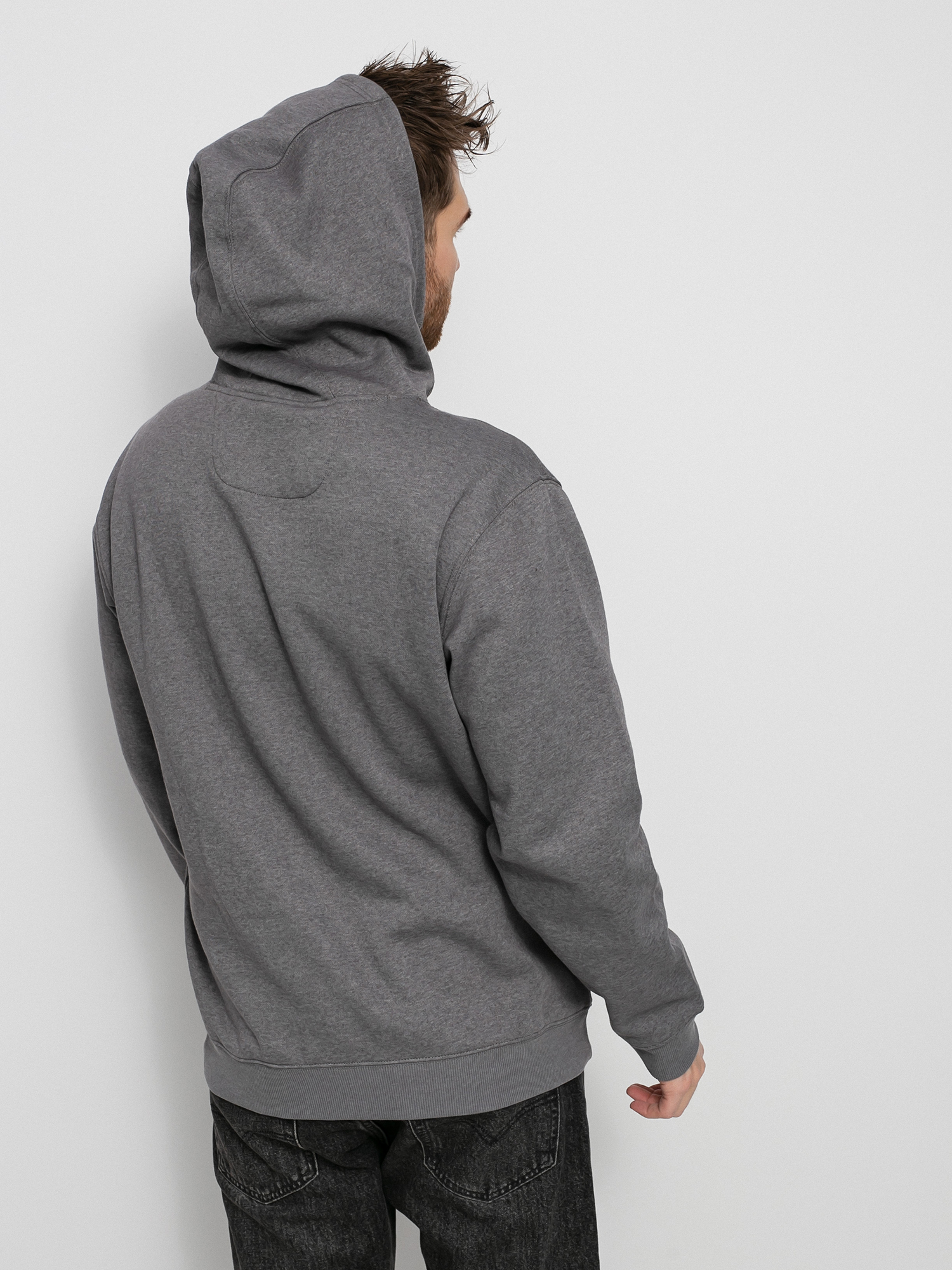 Hanorac cu glugă Columbia CSC Basic Logo II HD (city grey heath)